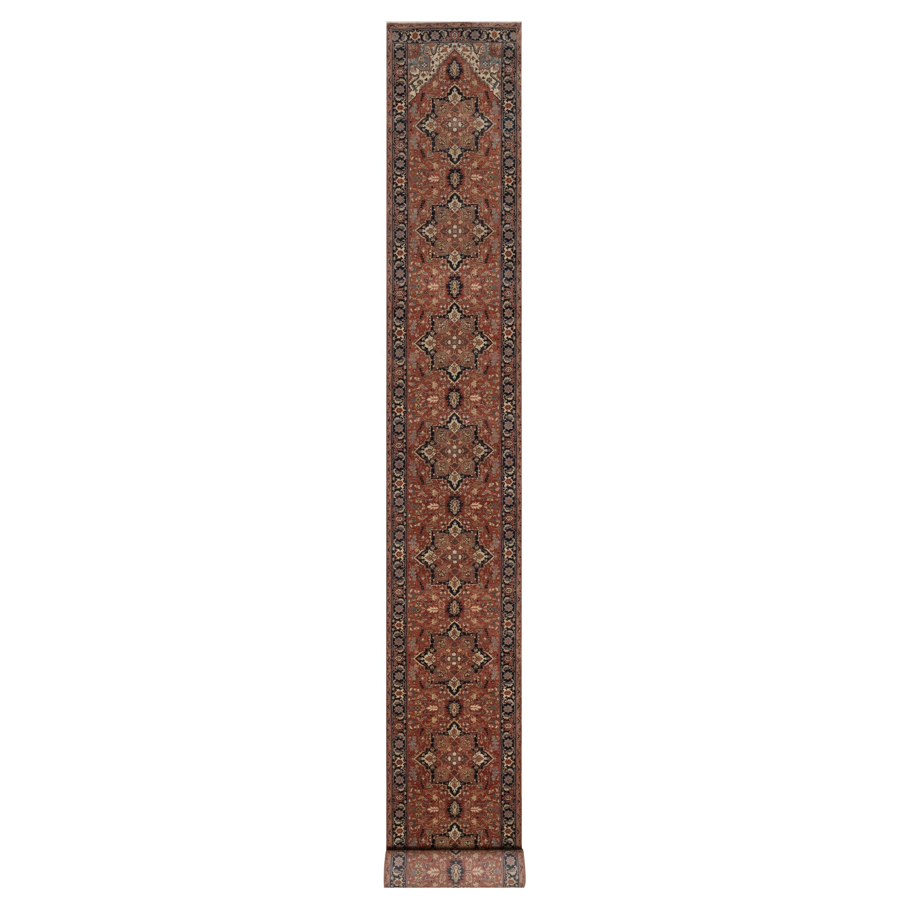 Heriz-Hand-Knotted-Rug-462105
