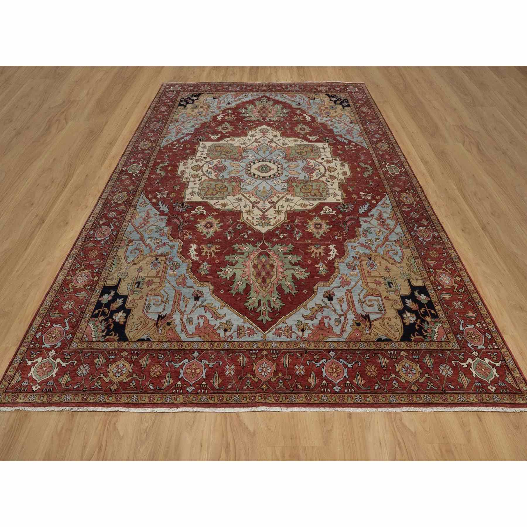 Heriz-Hand-Knotted-Rug-462110