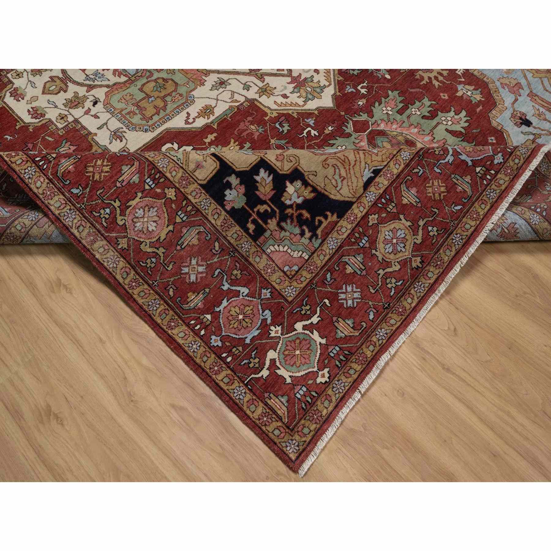 Heriz-Hand-Knotted-Rug-462110