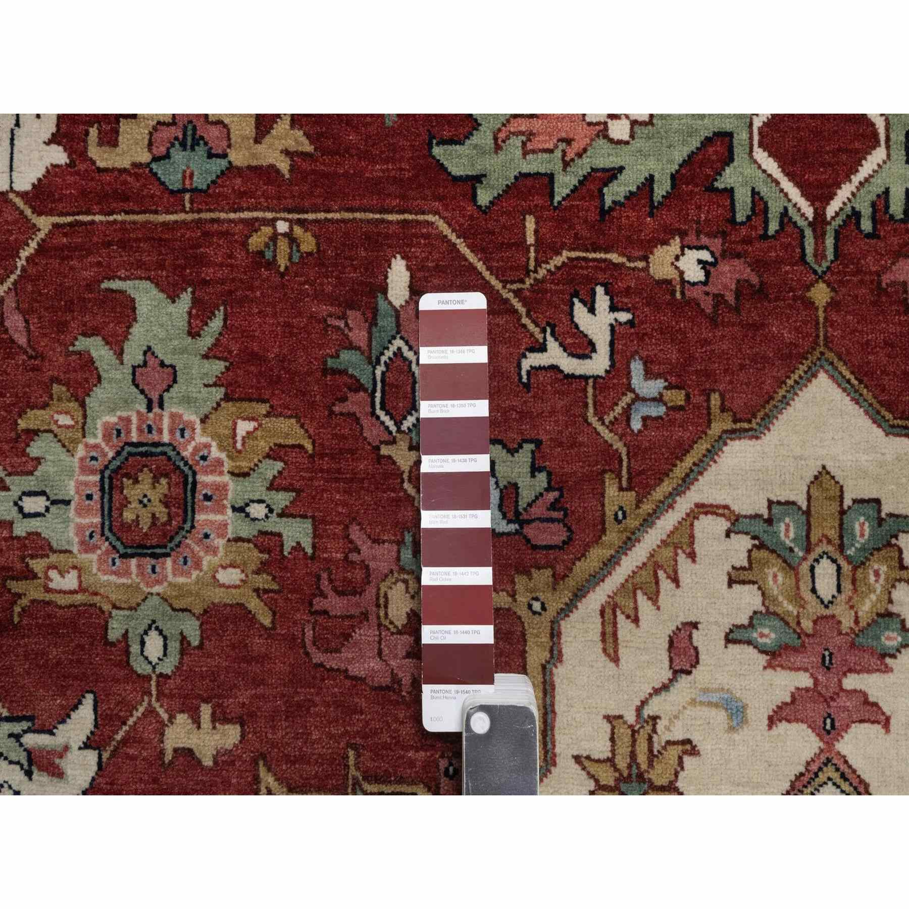 Heriz-Hand-Knotted-Rug-462110