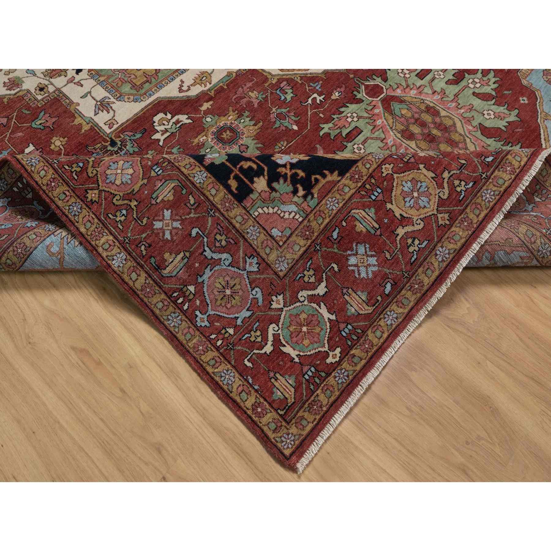 Heriz-Hand-Knotted-Rug-462115