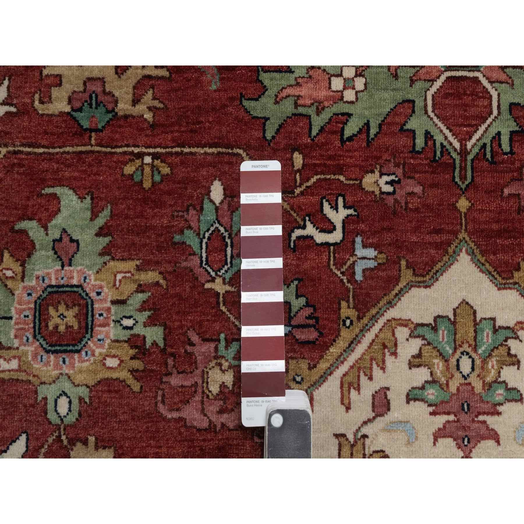 Heriz-Hand-Knotted-Rug-462115
