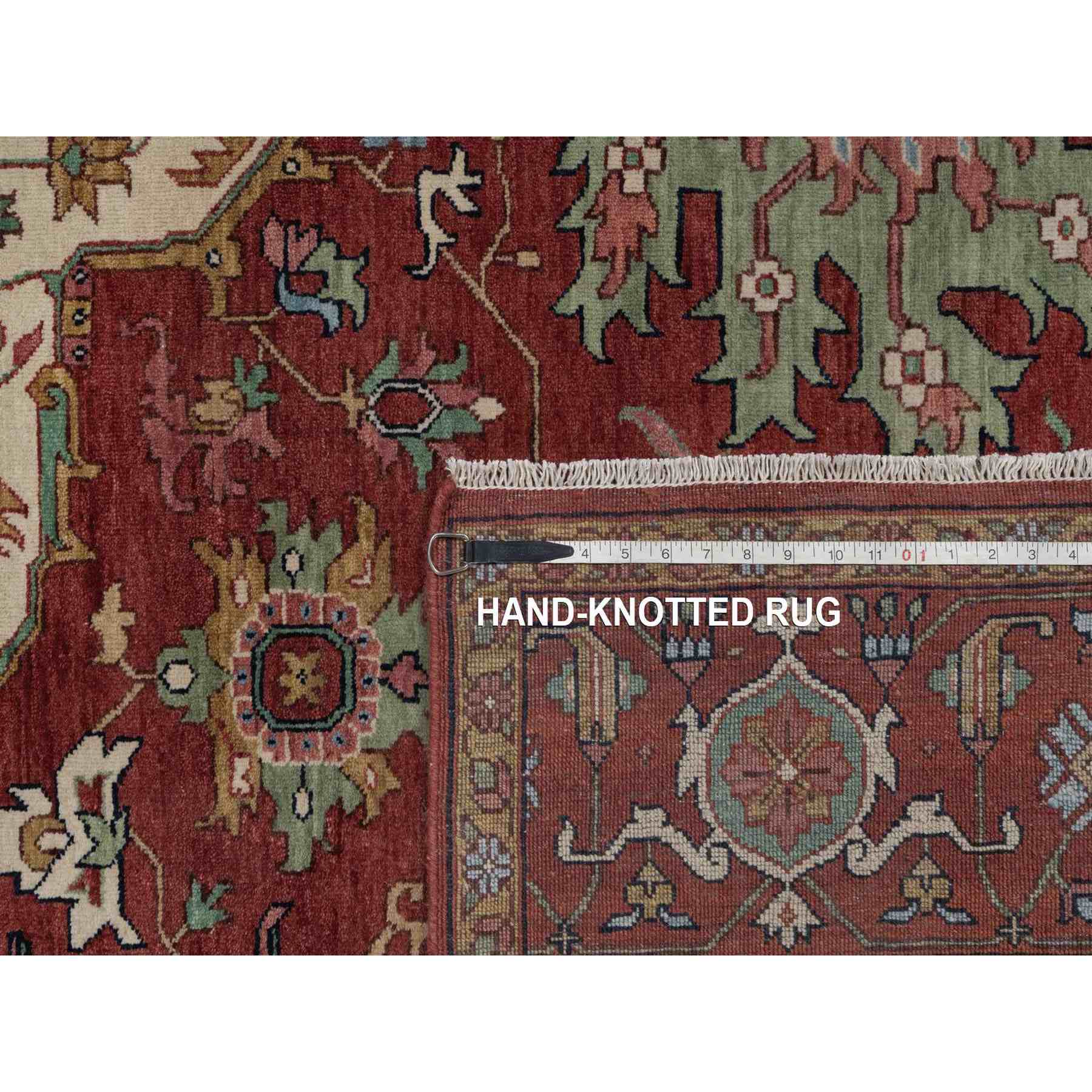 Heriz-Hand-Knotted-Rug-462115
