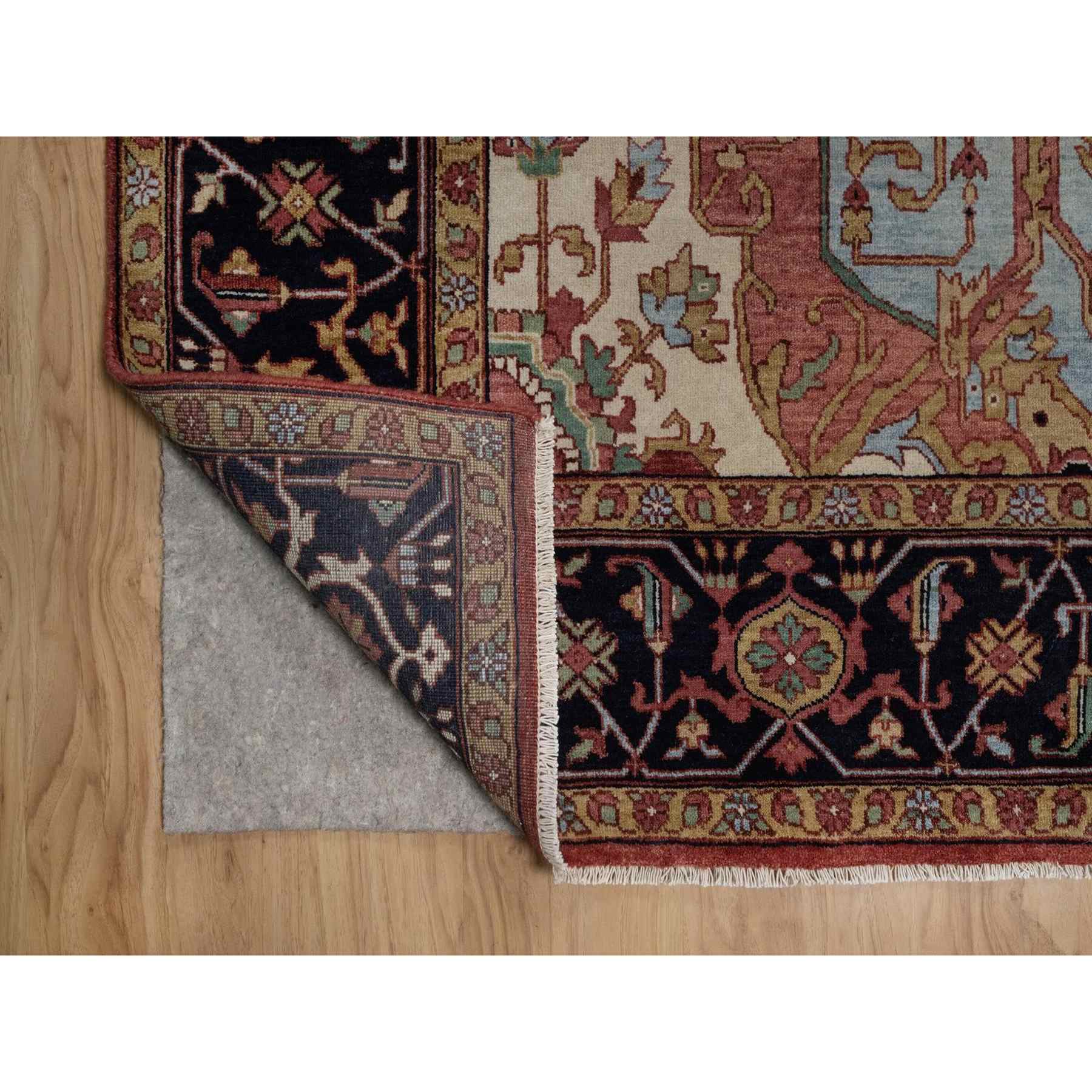 Heriz-Hand-Knotted-Rug-462120