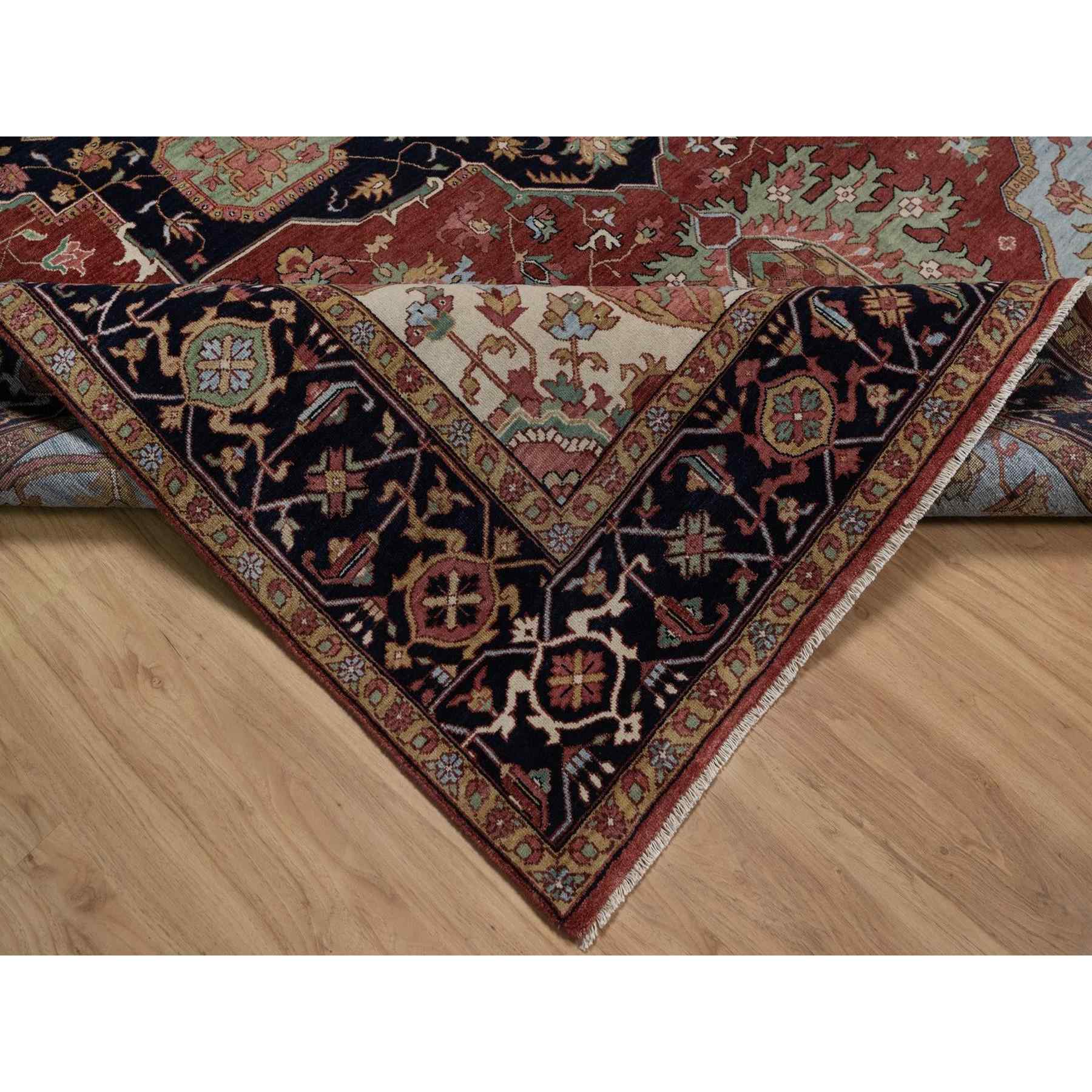 Heriz-Hand-Knotted-Rug-462120