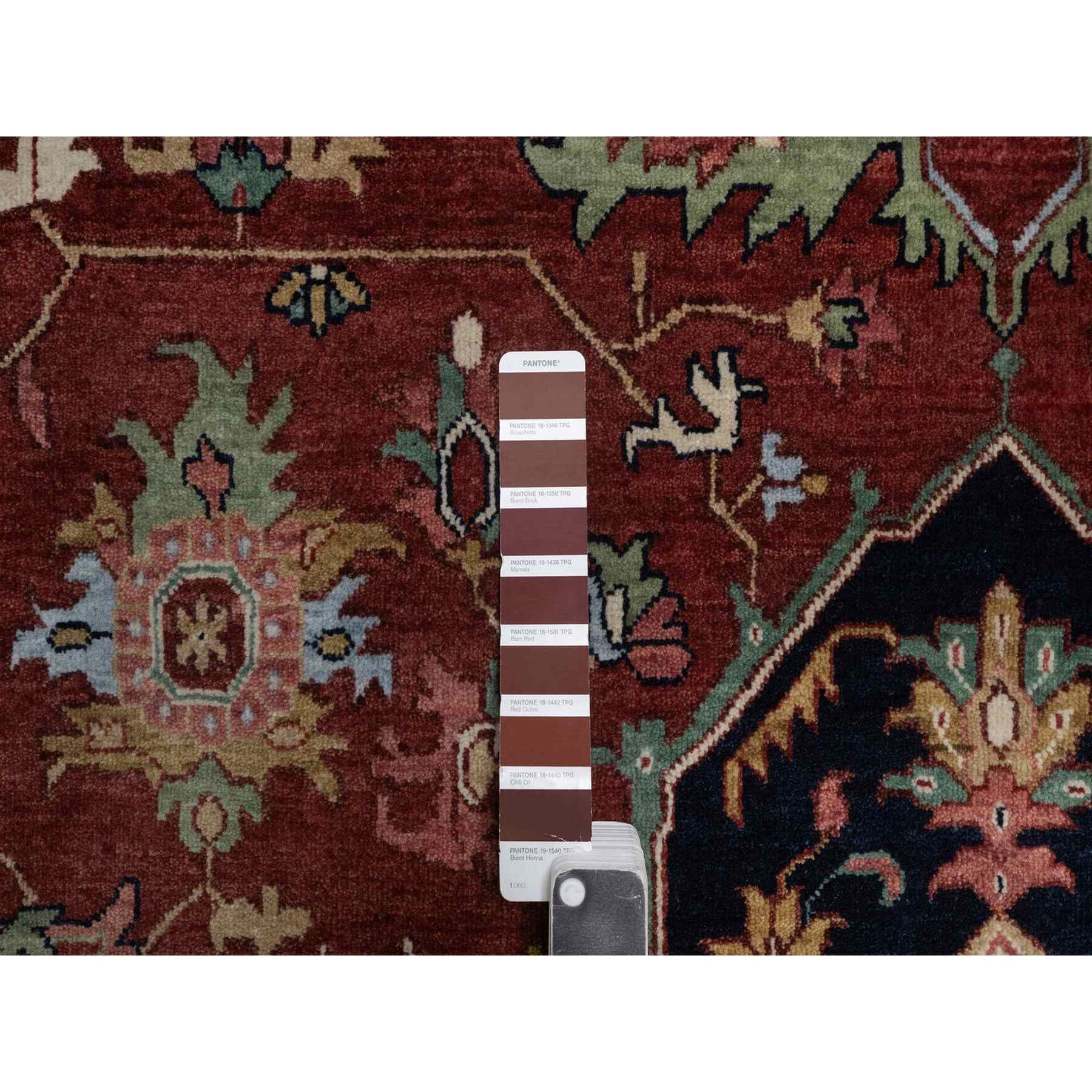 Heriz-Hand-Knotted-Rug-462120