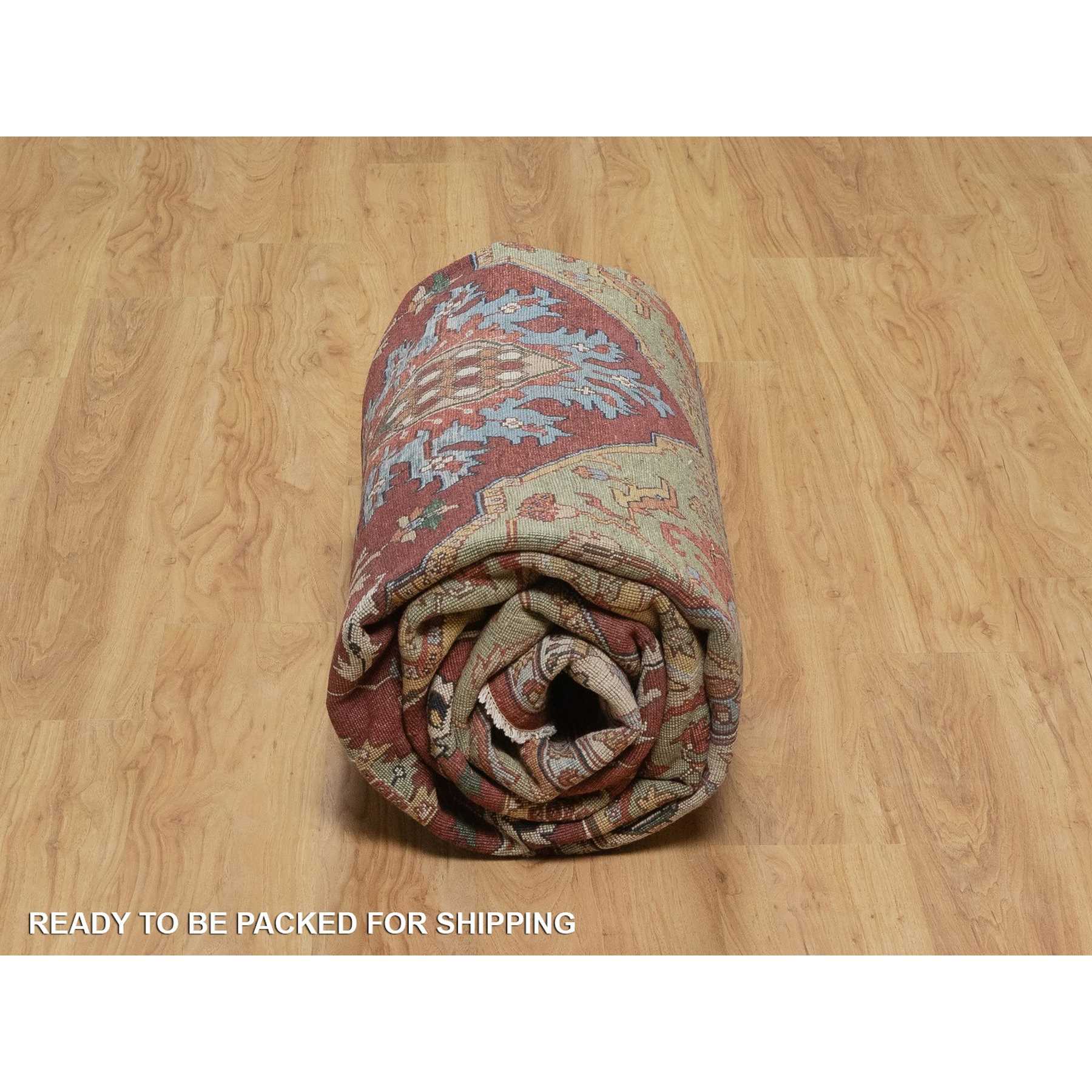 Heriz-Hand-Knotted-Rug-462125