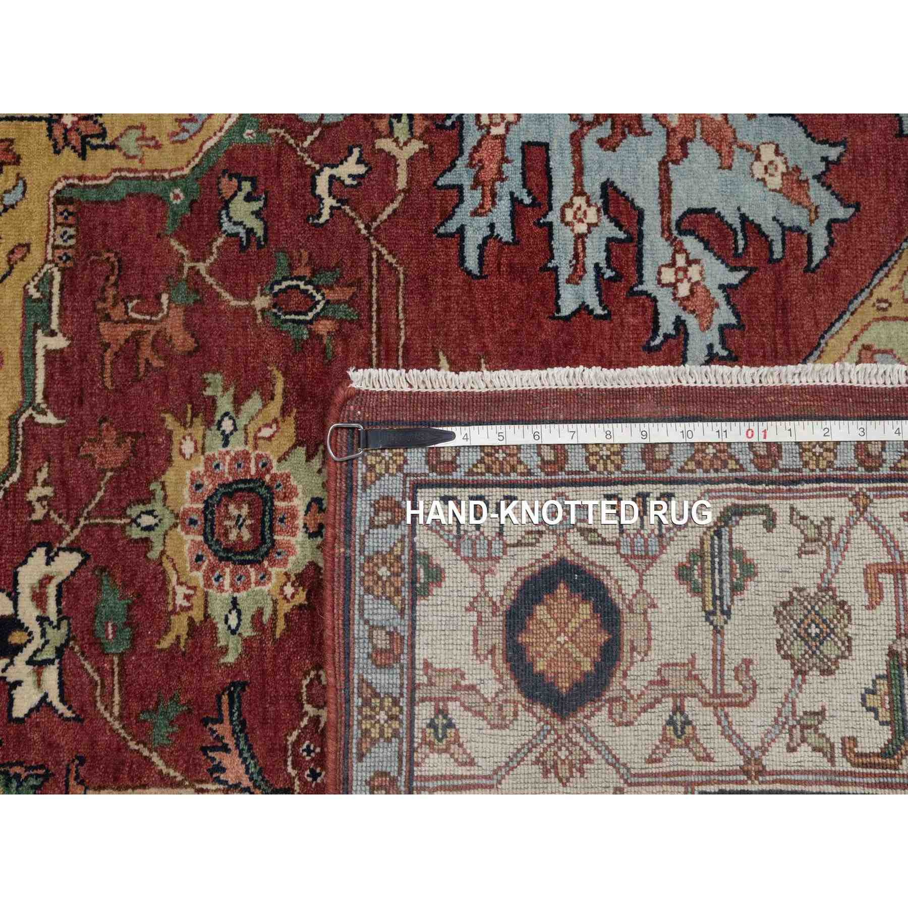 Heriz-Hand-Knotted-Rug-462125