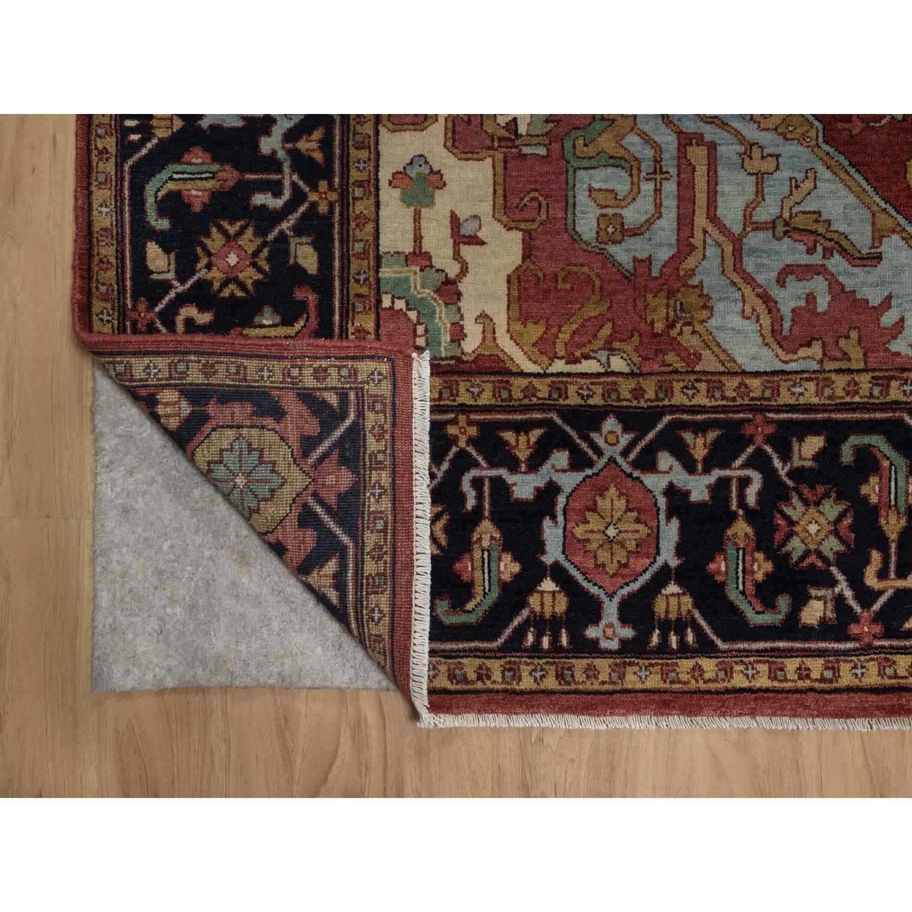 Heriz-Hand-Knotted-Rug-462130