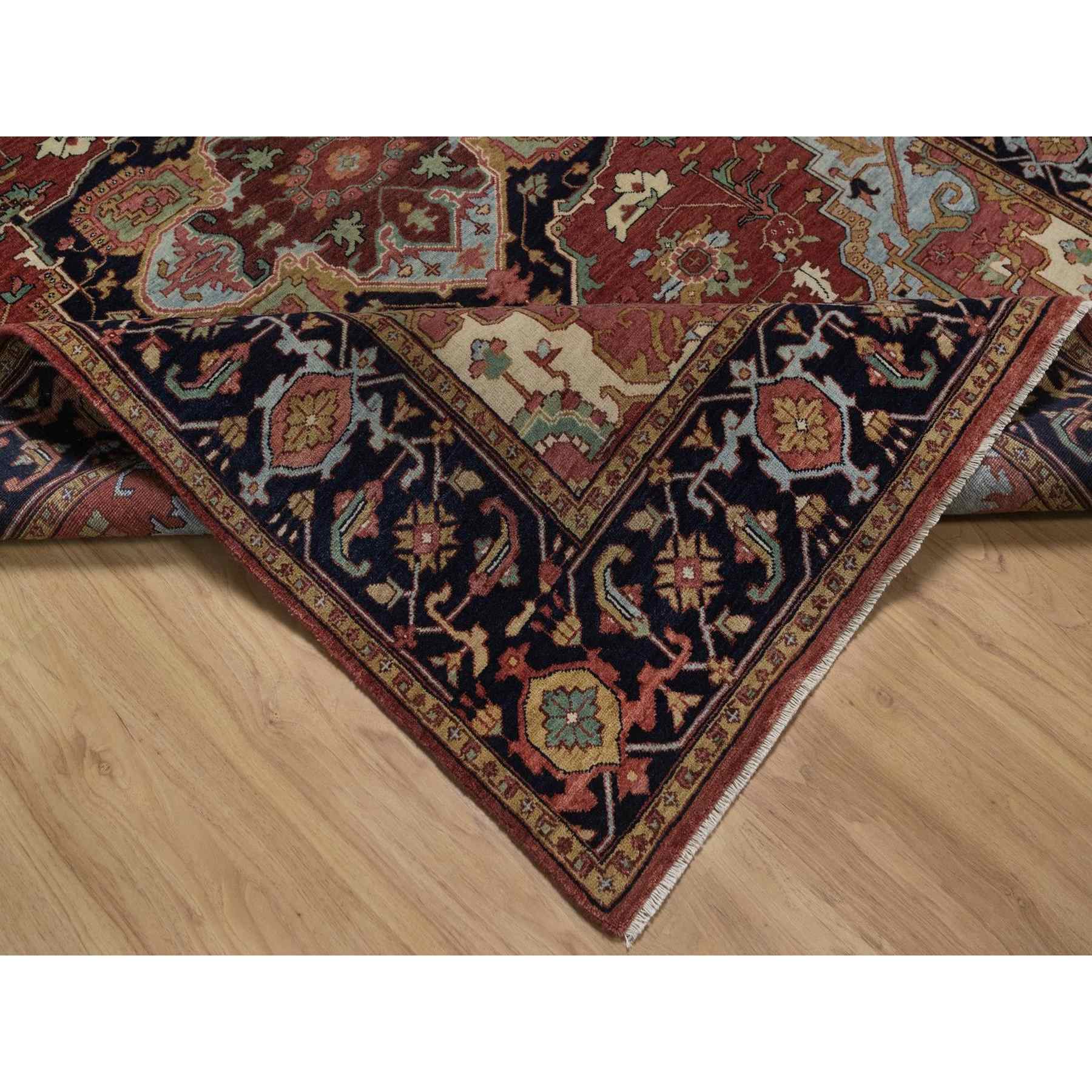 Heriz-Hand-Knotted-Rug-462130