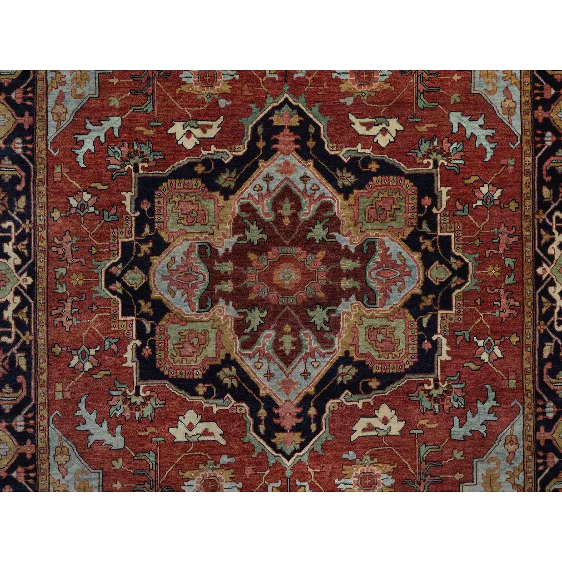 Heriz-Hand-Knotted-Rug-462130