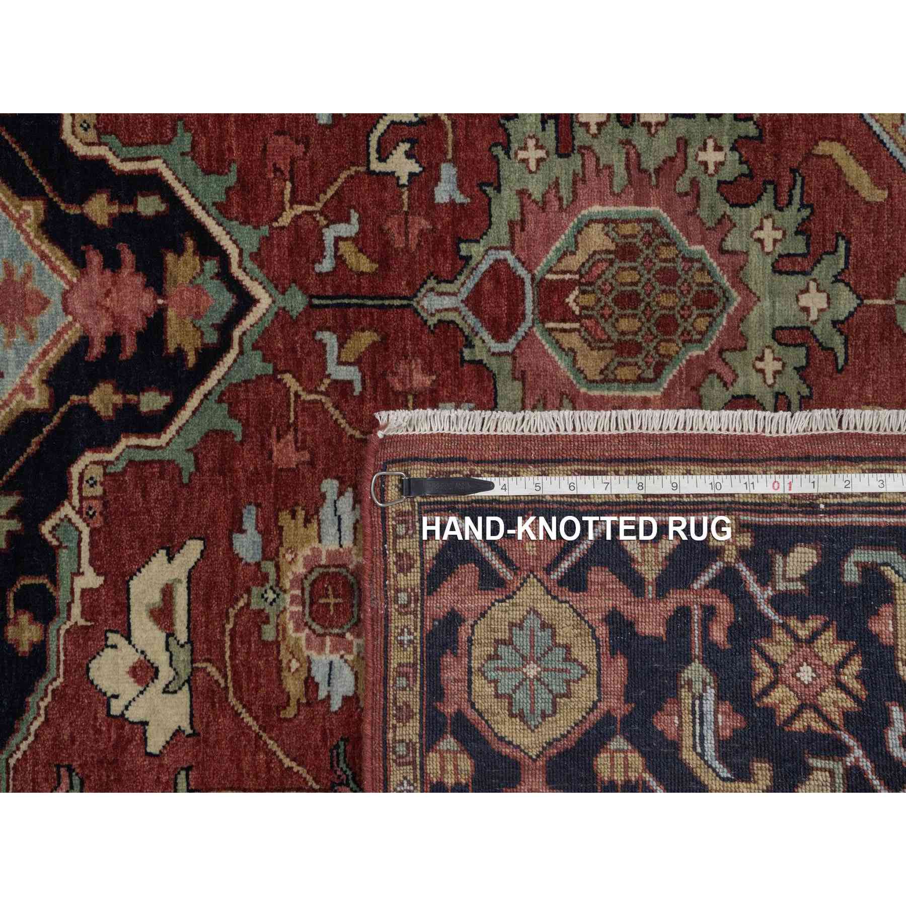 Heriz-Hand-Knotted-Rug-462130