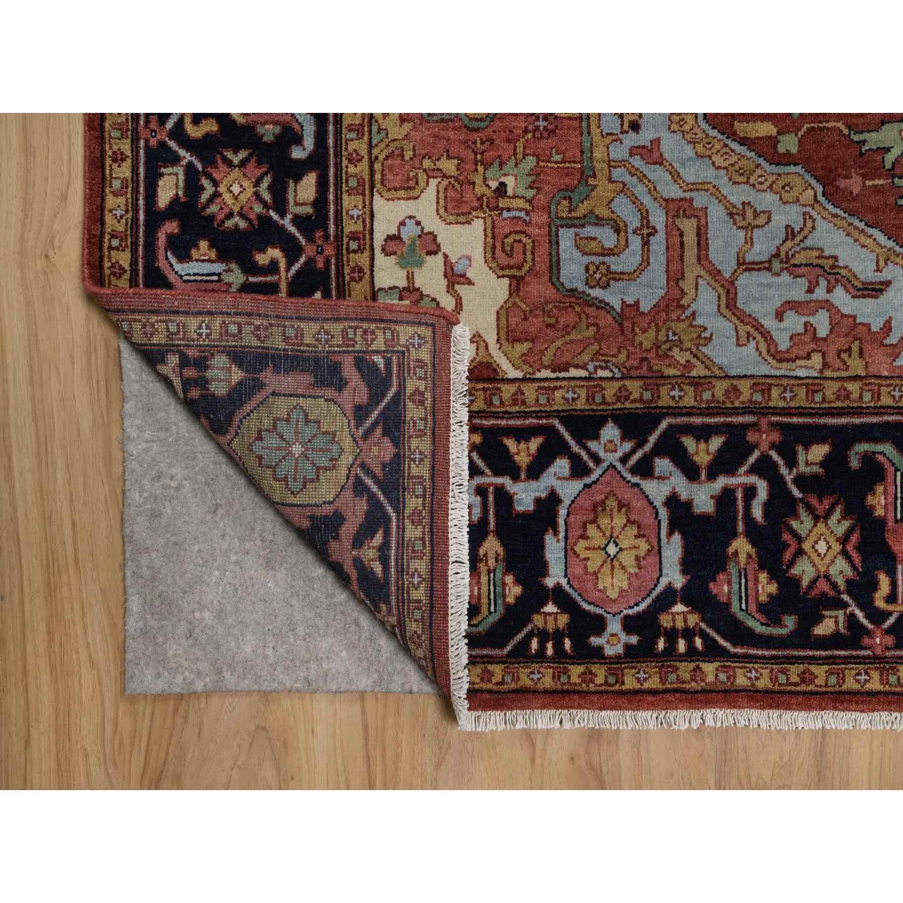 Heriz-Hand-Knotted-Rug-462135