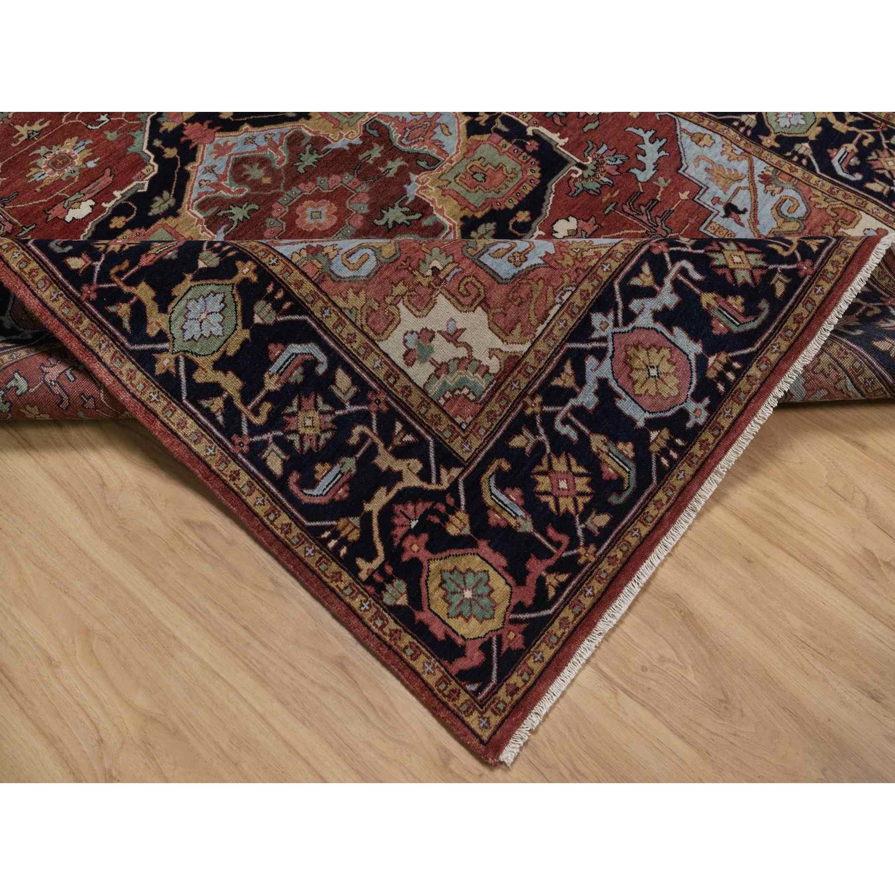 Heriz-Hand-Knotted-Rug-462135