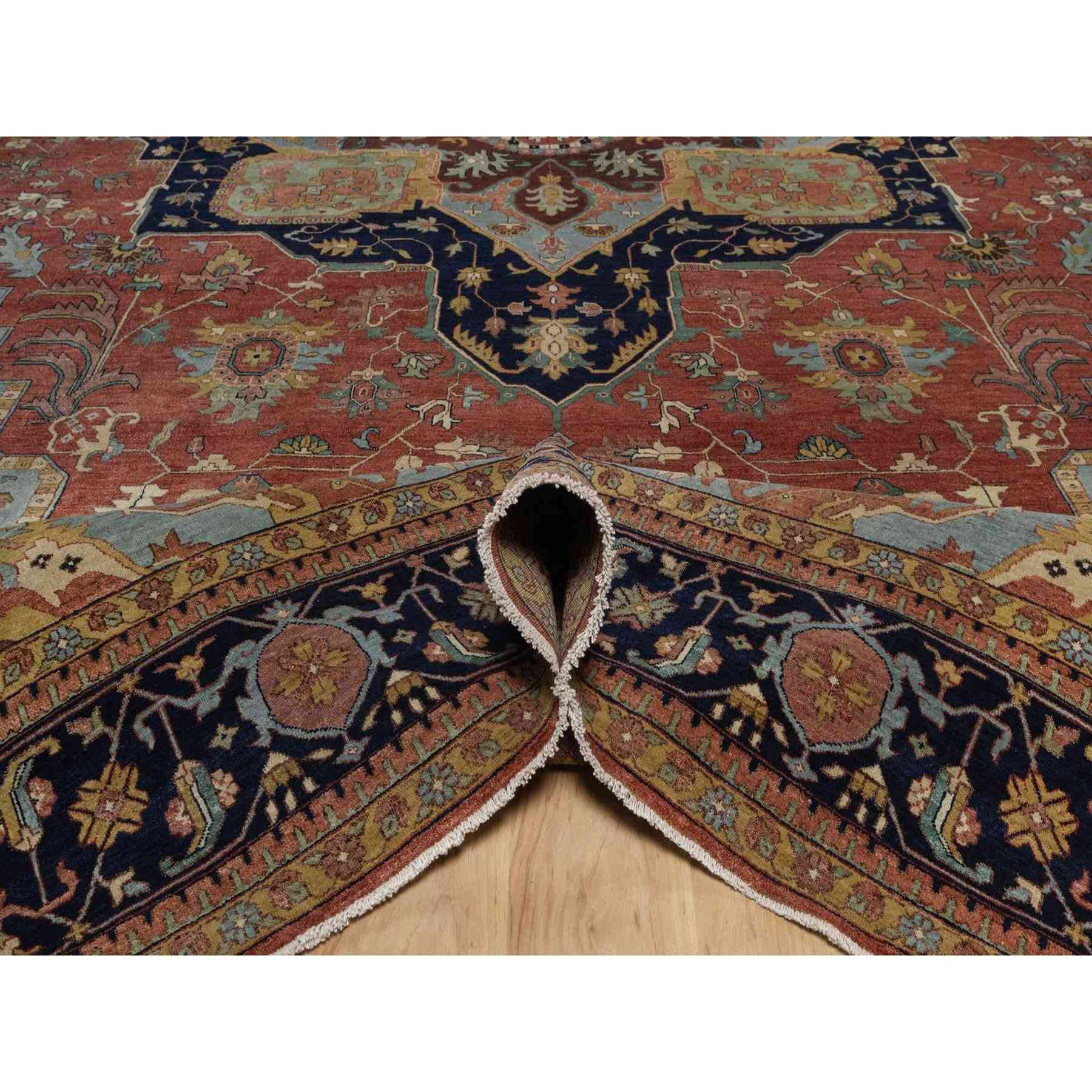 Heriz-Hand-Knotted-Rug-462145