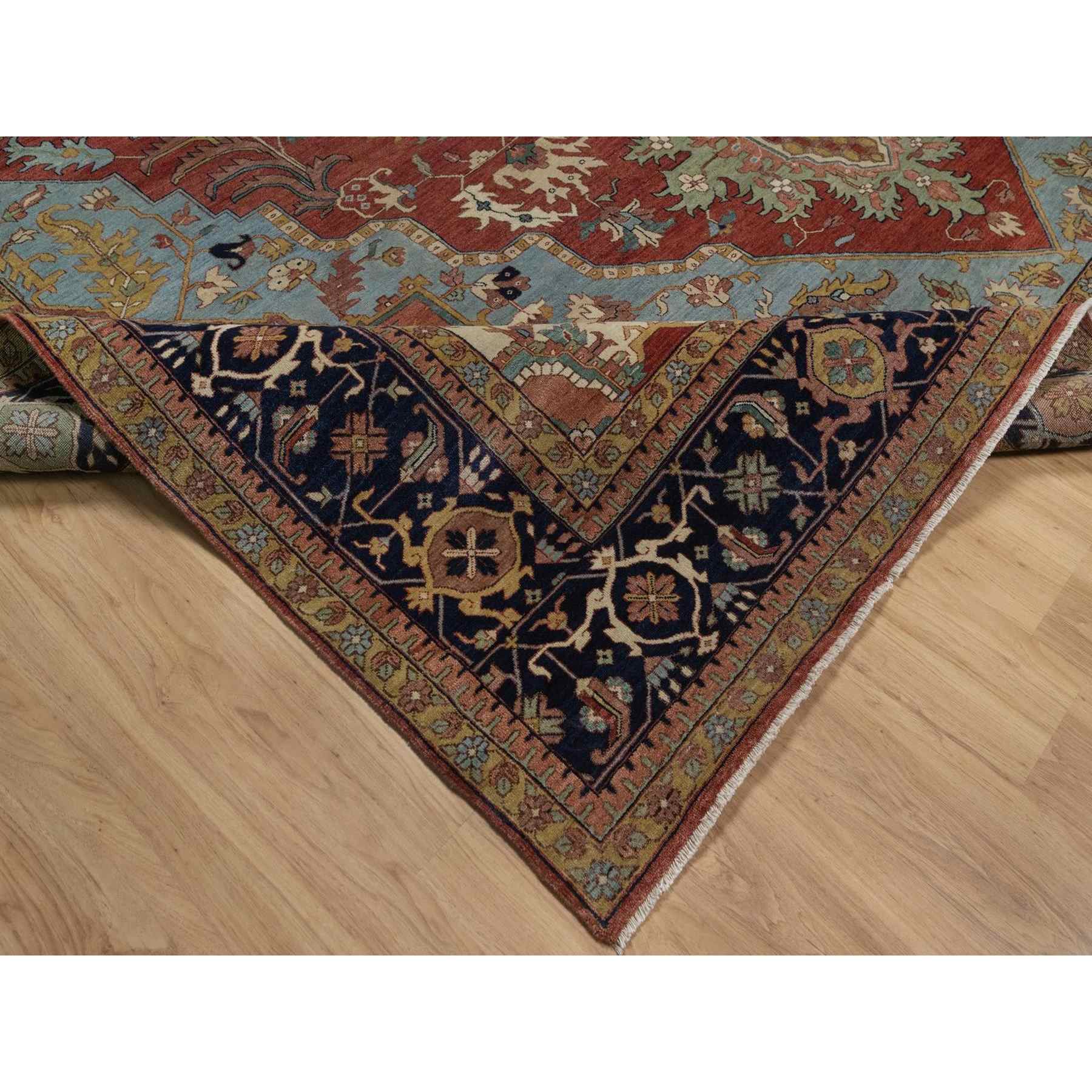 Heriz-Hand-Knotted-Rug-462145