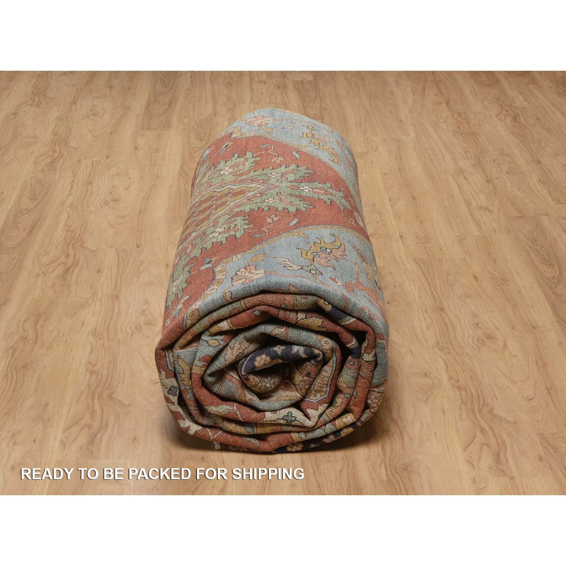 Heriz-Hand-Knotted-Rug-462145