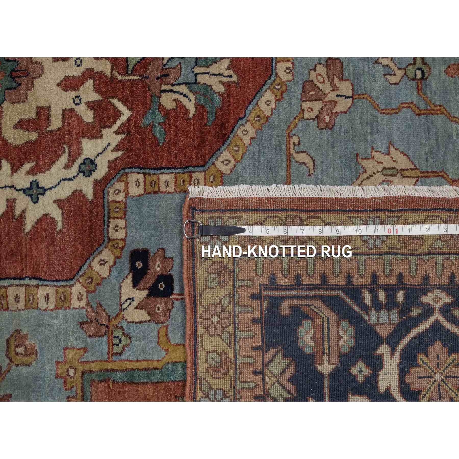 Heriz-Hand-Knotted-Rug-462145