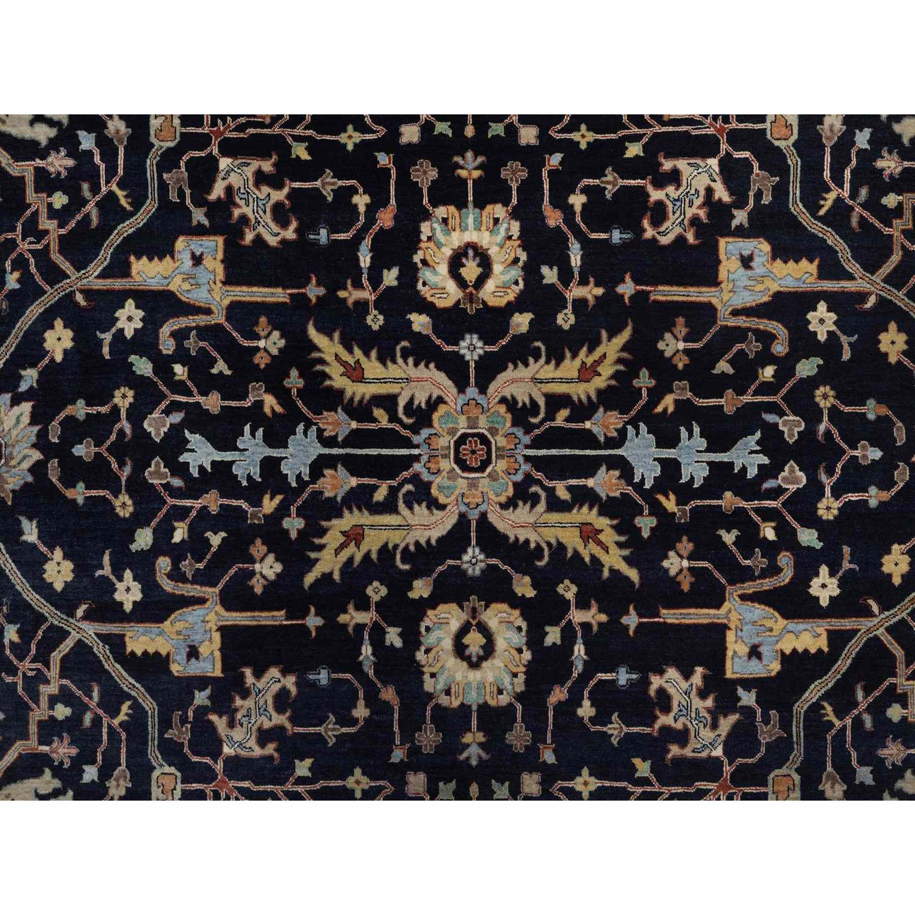 Heriz-Hand-Knotted-Rug-462155