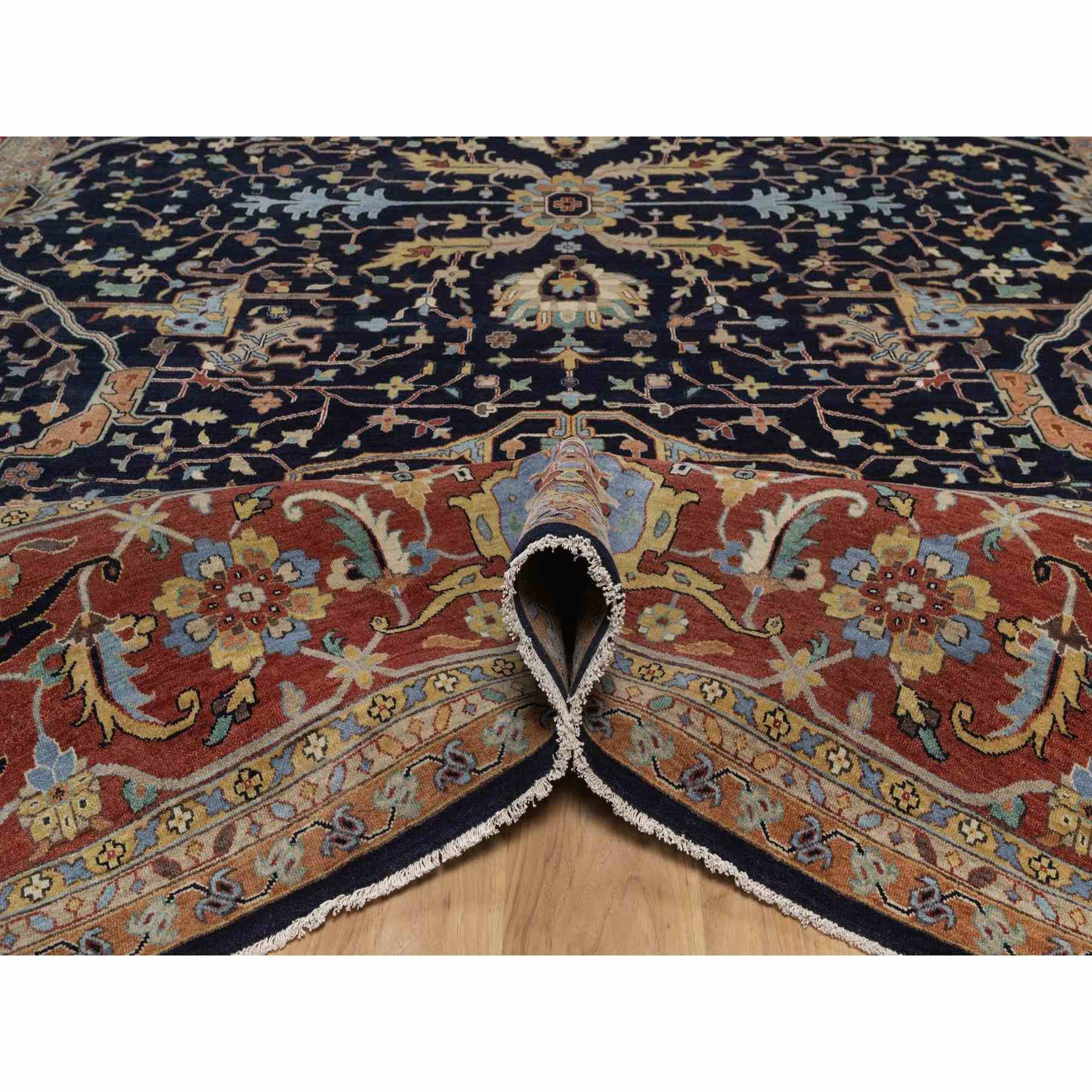 Heriz-Hand-Knotted-Rug-462160