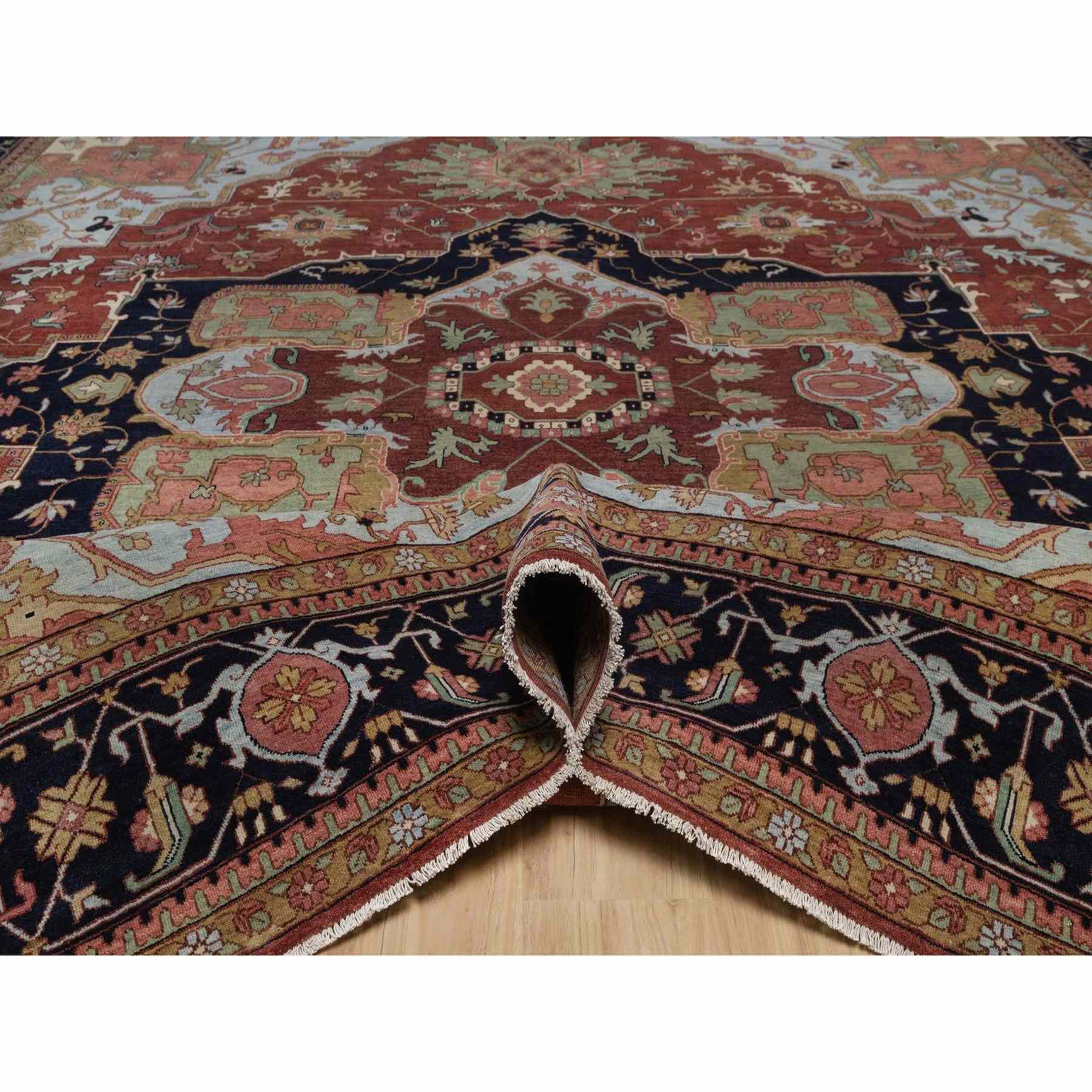 Heriz-Hand-Knotted-Rug-462165