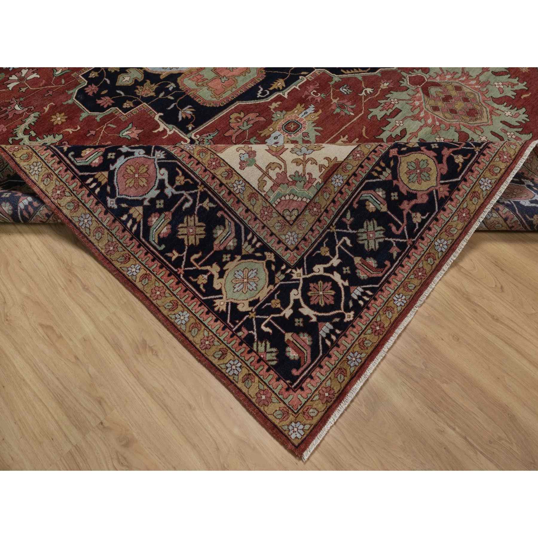 Heriz-Hand-Knotted-Rug-462165