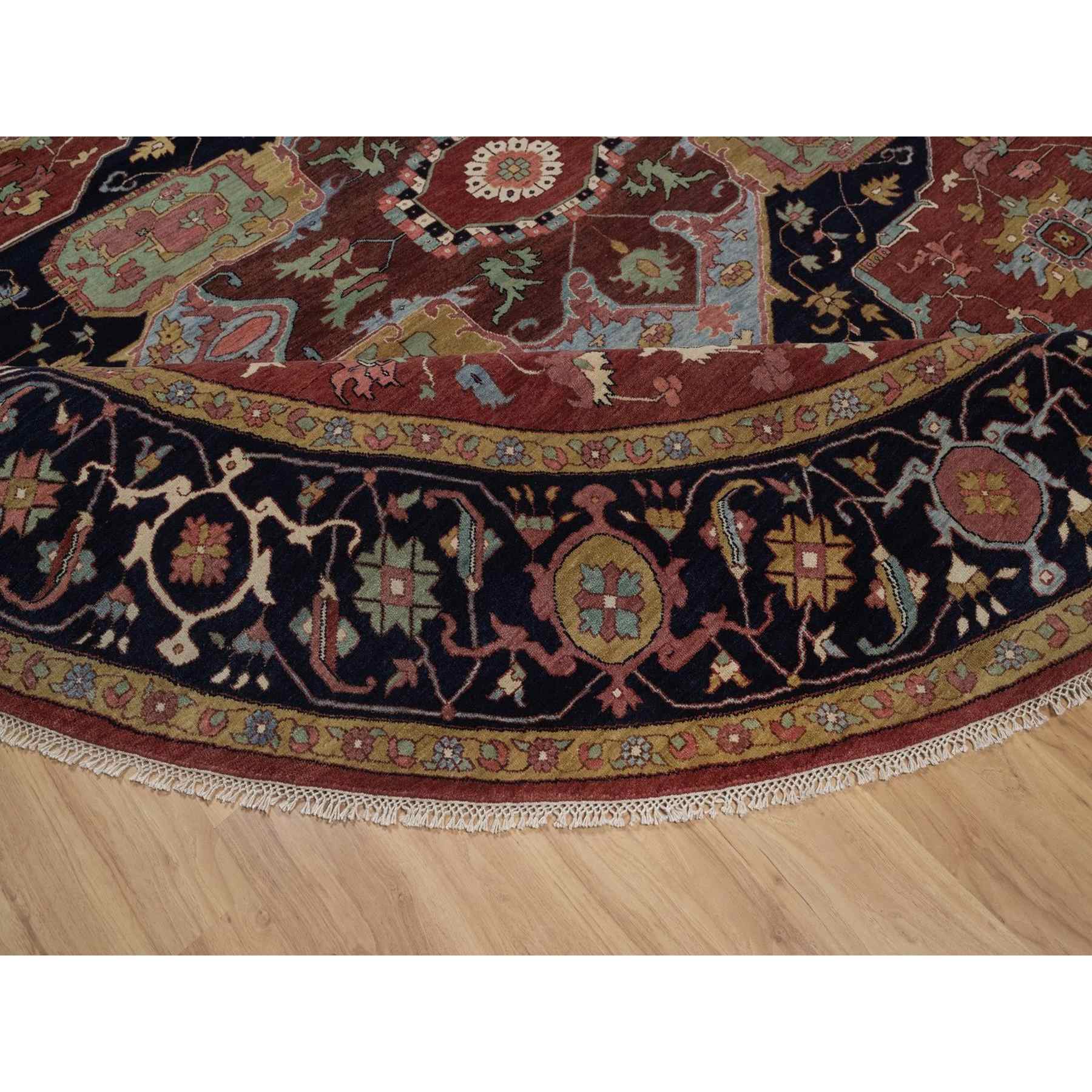 Heriz-Hand-Knotted-Rug-462175