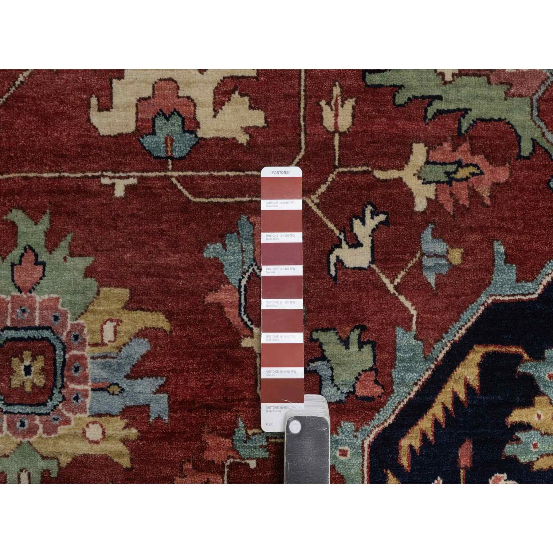 Heriz-Hand-Knotted-Rug-462175