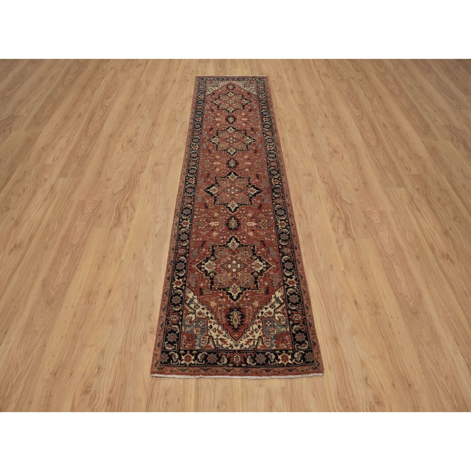 Heriz-Hand-Knotted-Rug-462190