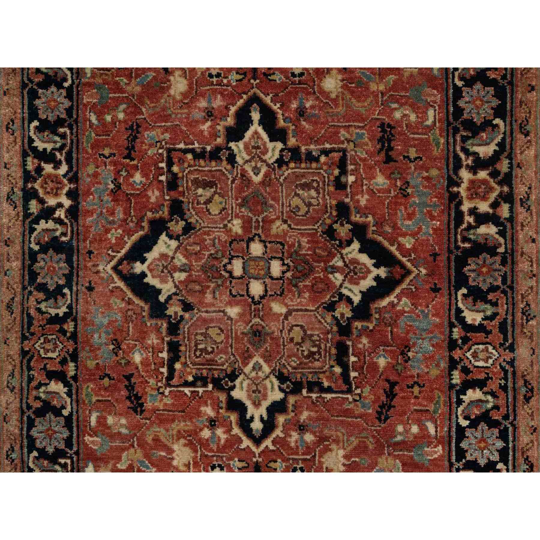 Heriz-Hand-Knotted-Rug-462190