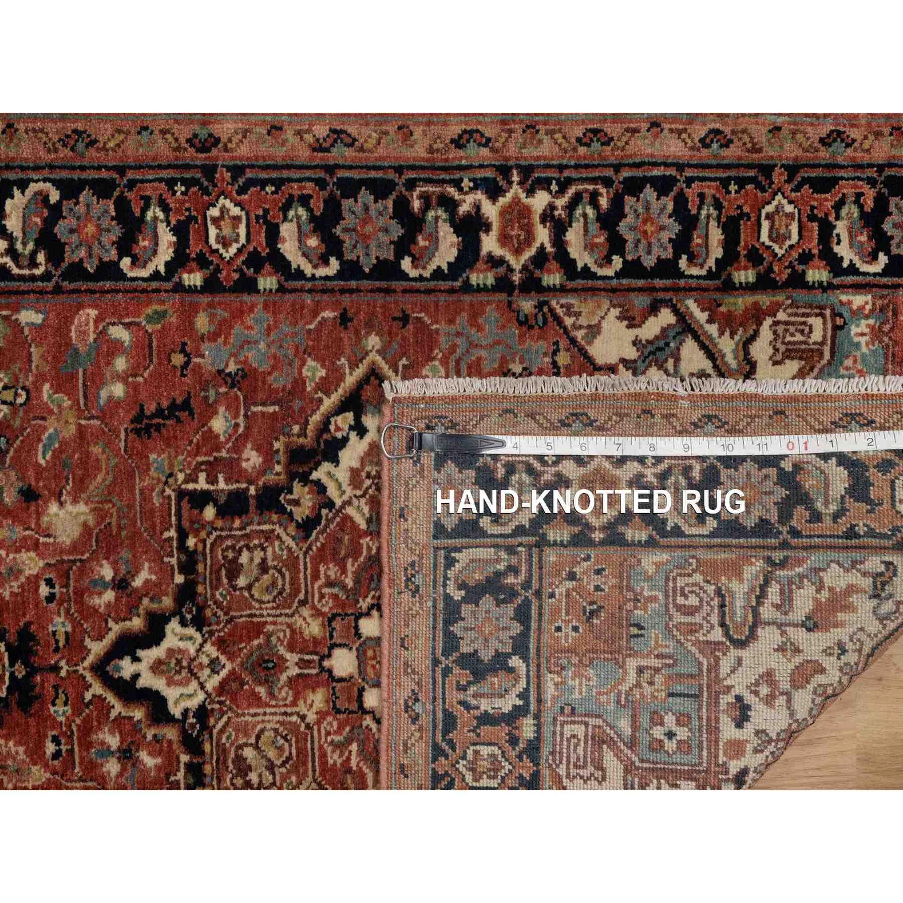 Heriz-Hand-Knotted-Rug-462190