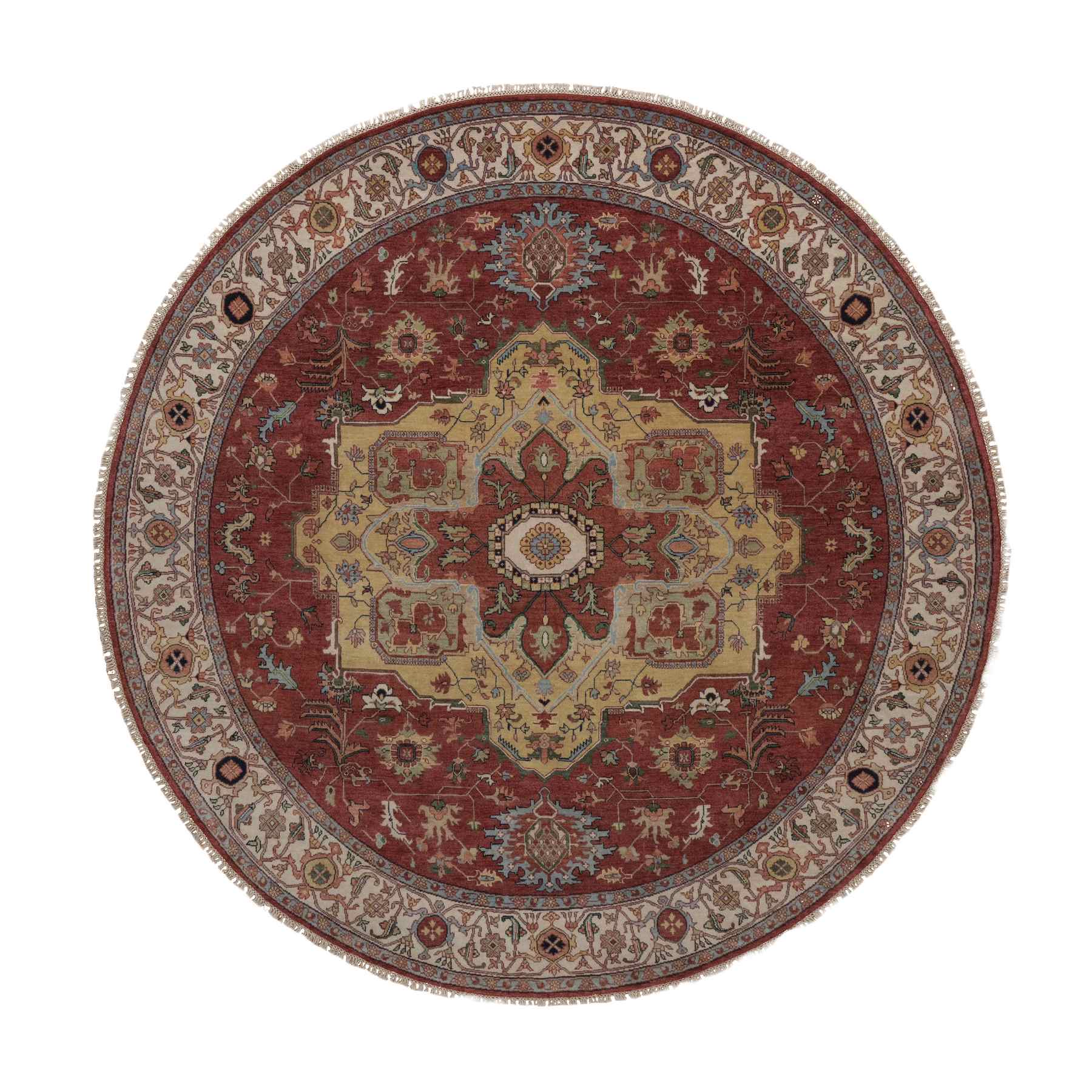 Heriz-Hand-Knotted-Rug-462215