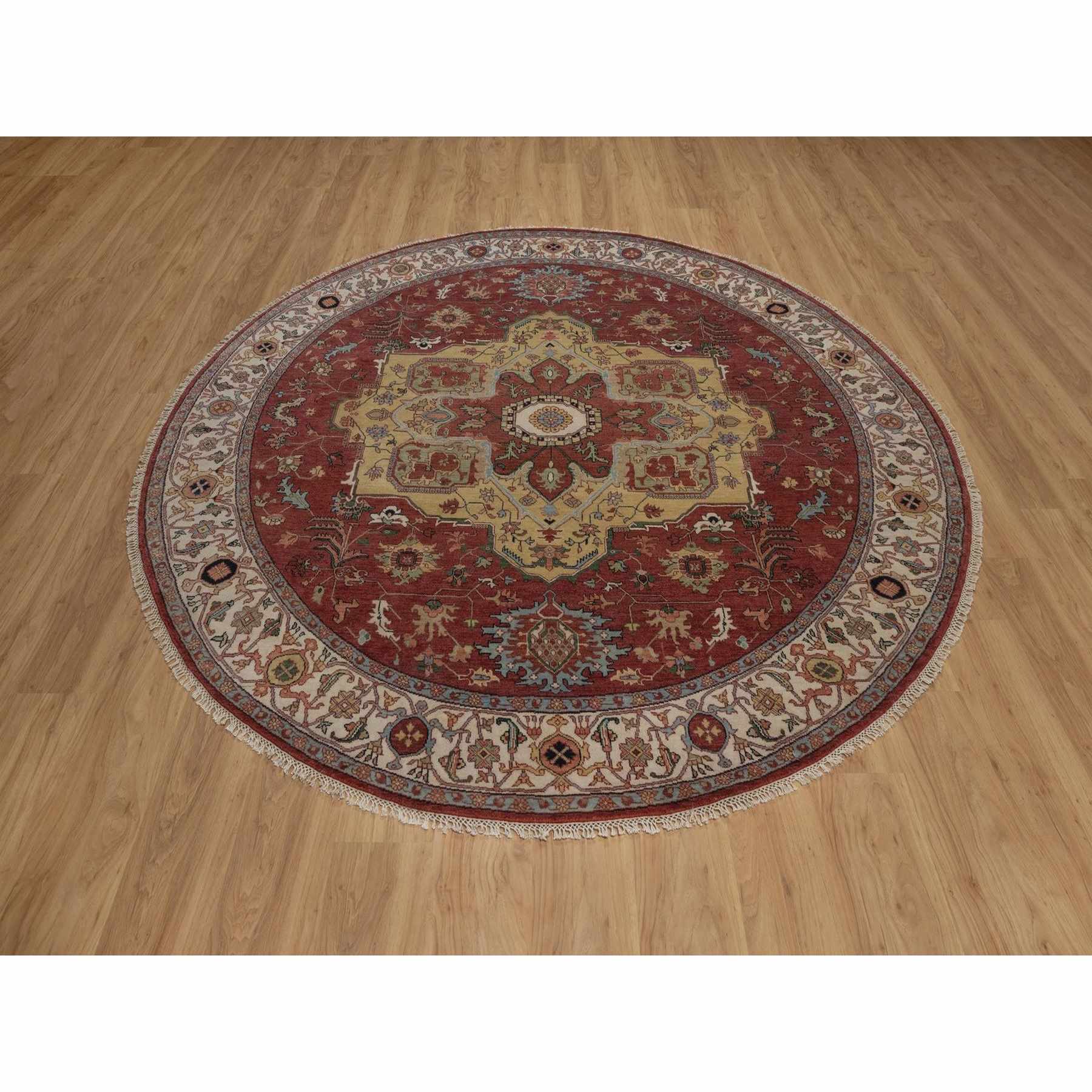 Heriz-Hand-Knotted-Rug-462215