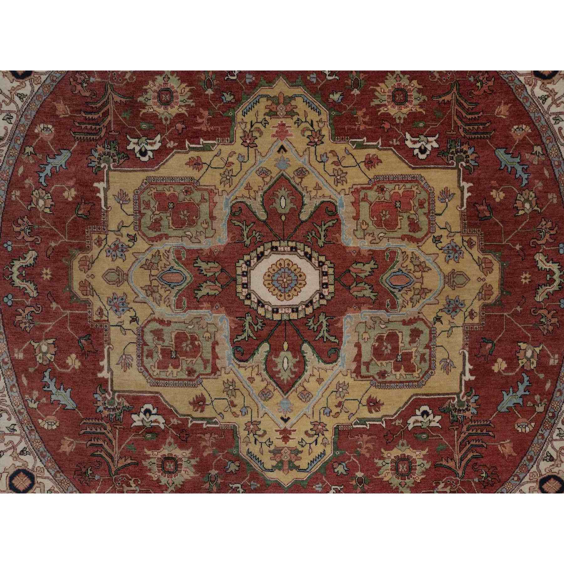 Heriz-Hand-Knotted-Rug-462215