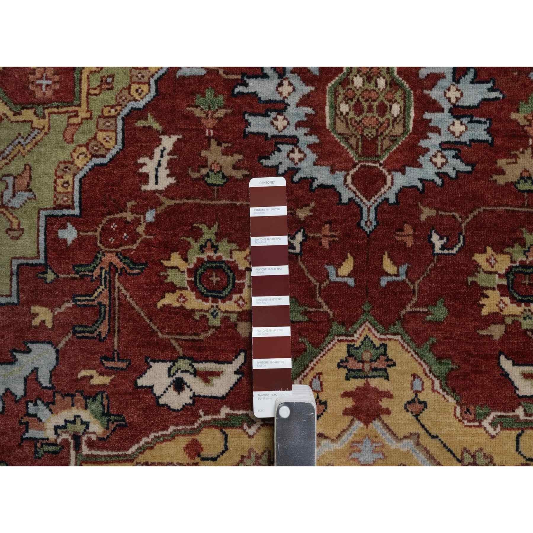 Heriz-Hand-Knotted-Rug-462225