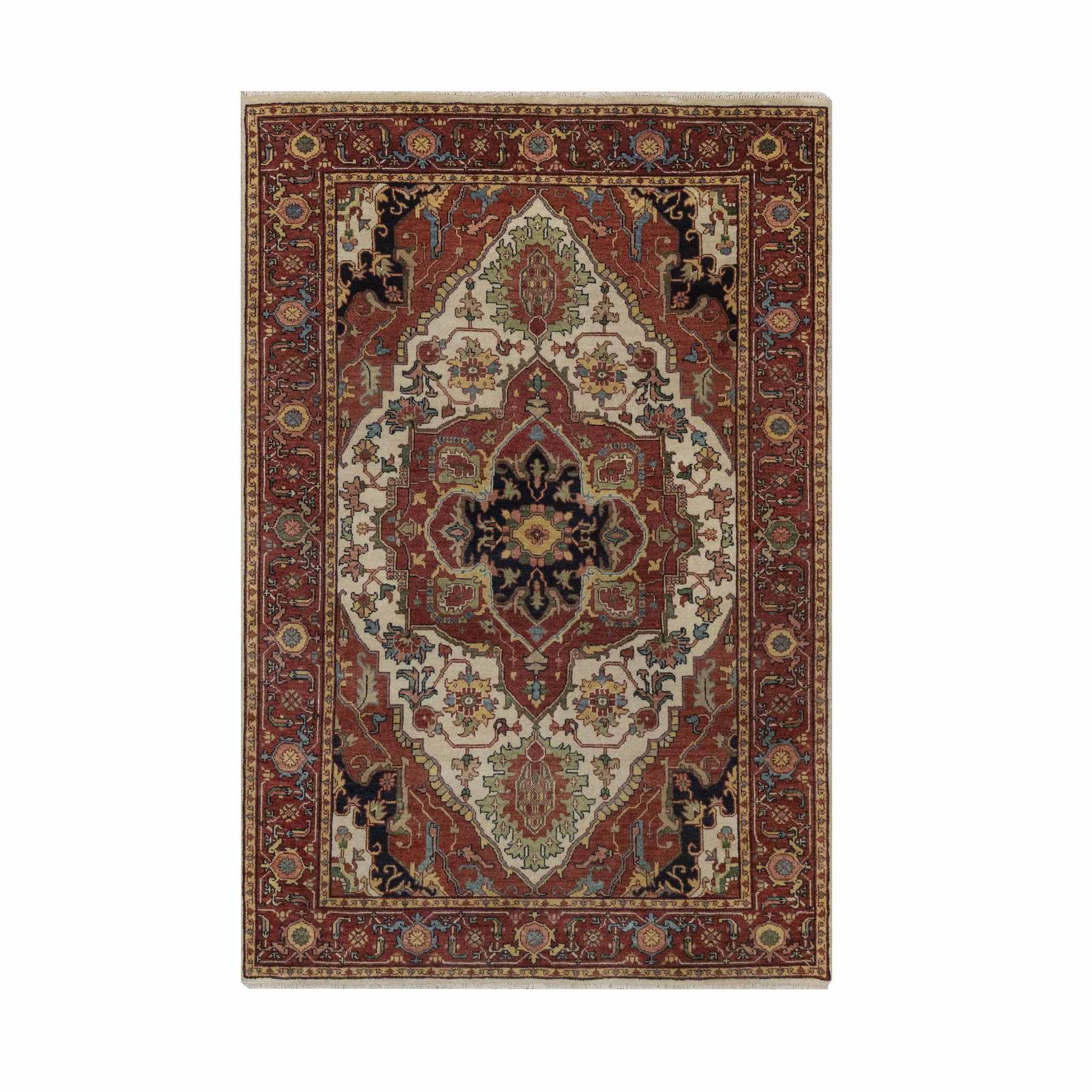 Heriz-Hand-Knotted-Rug-462230
