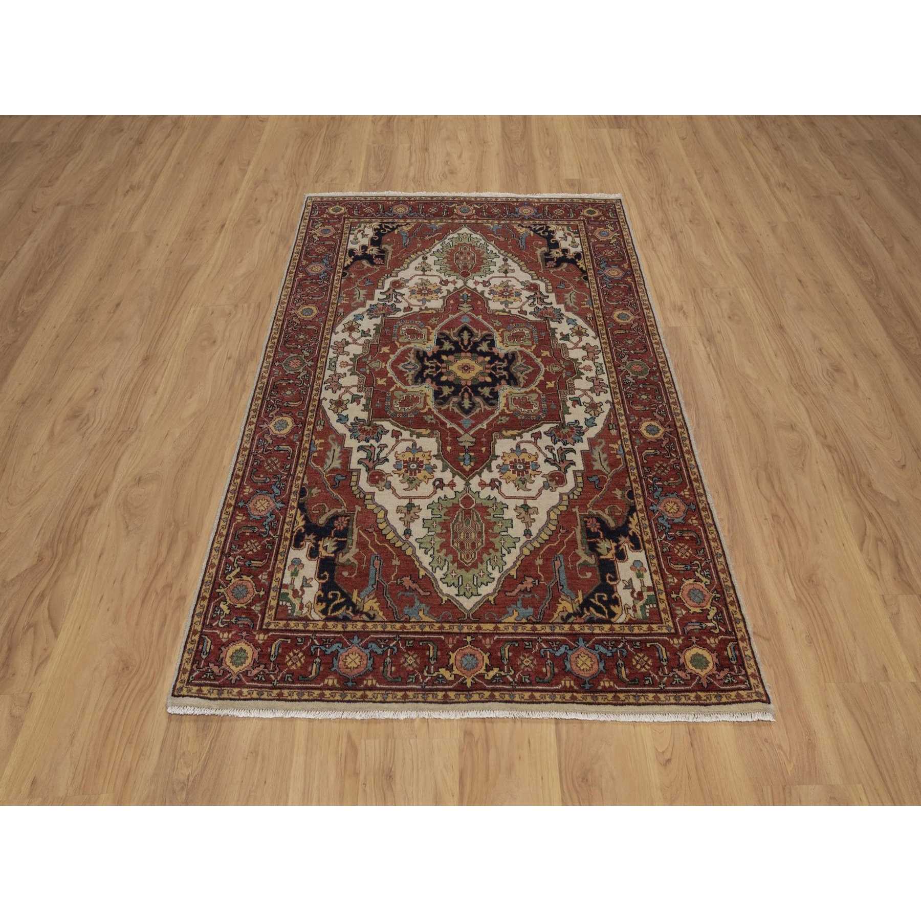 Heriz-Hand-Knotted-Rug-462230