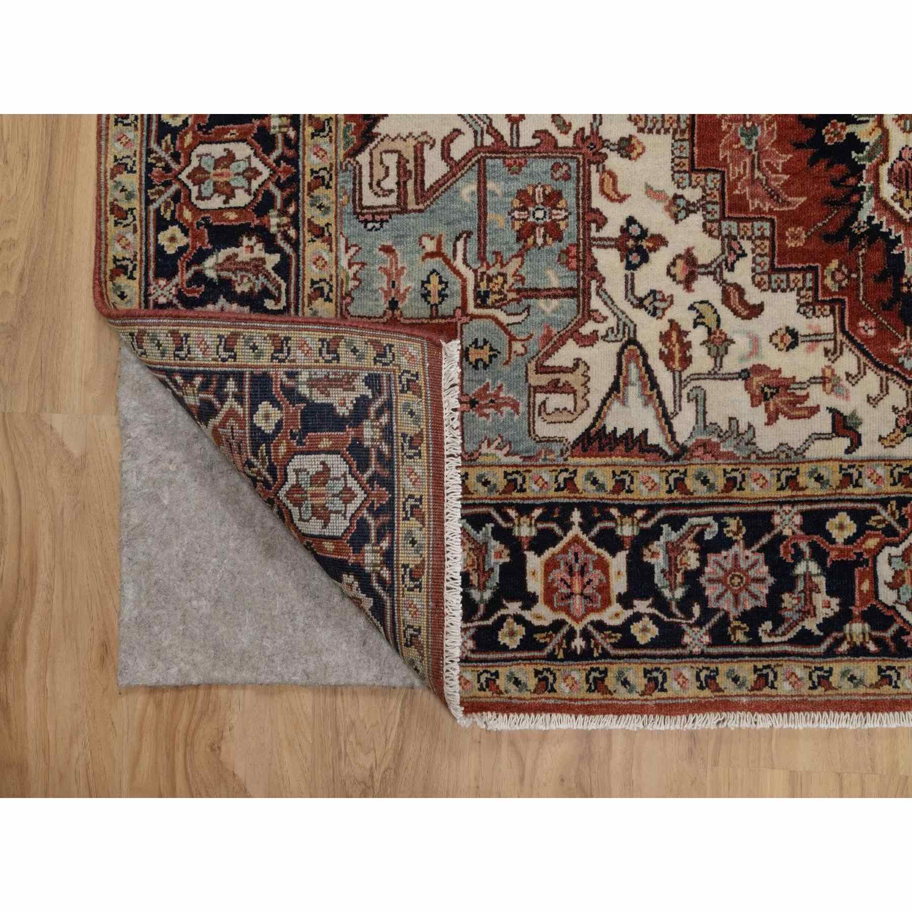 Heriz-Hand-Knotted-Rug-462235