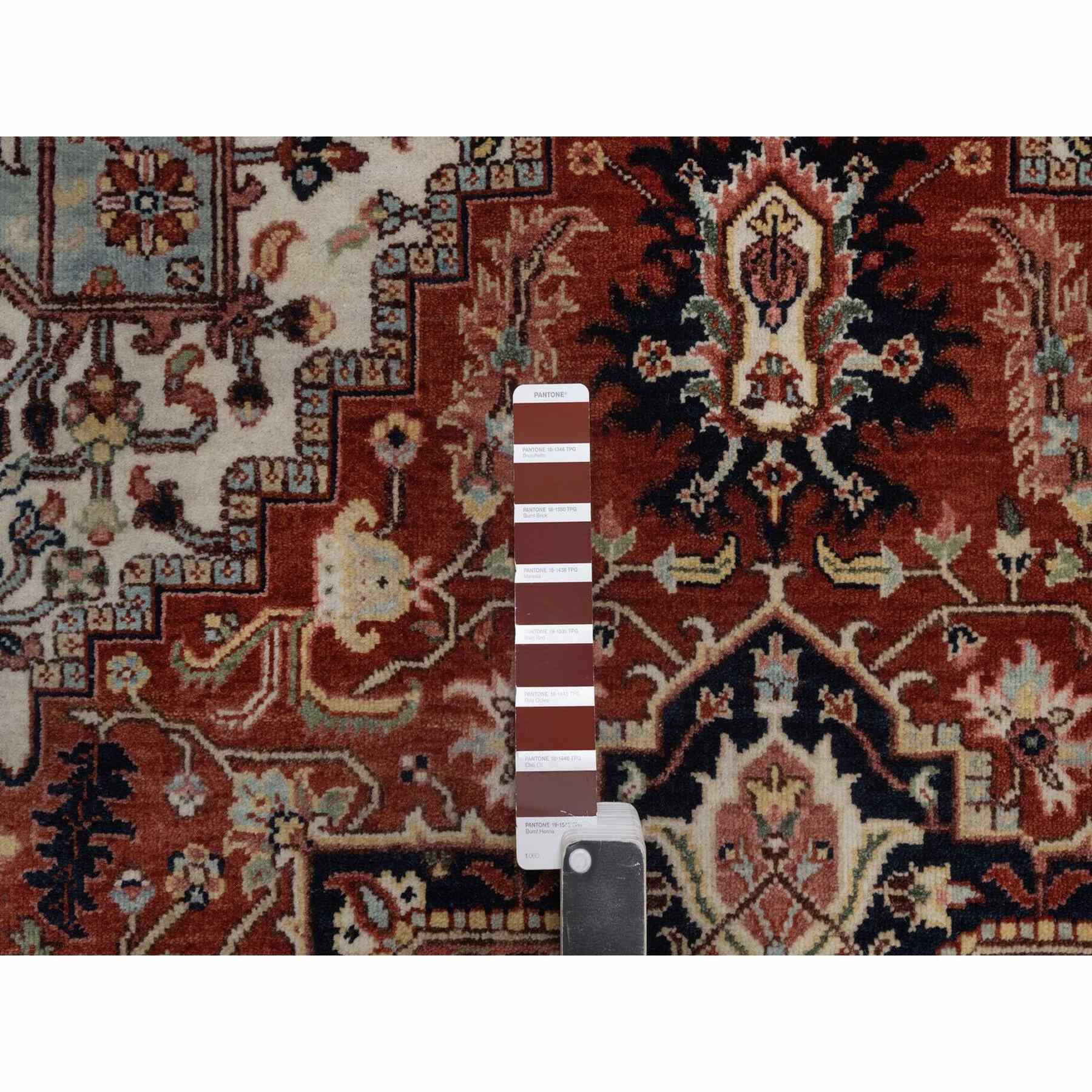 Heriz-Hand-Knotted-Rug-462235