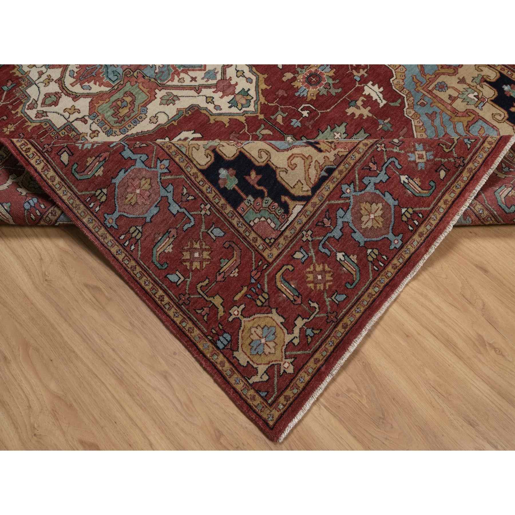 Heriz-Hand-Knotted-Rug-462240