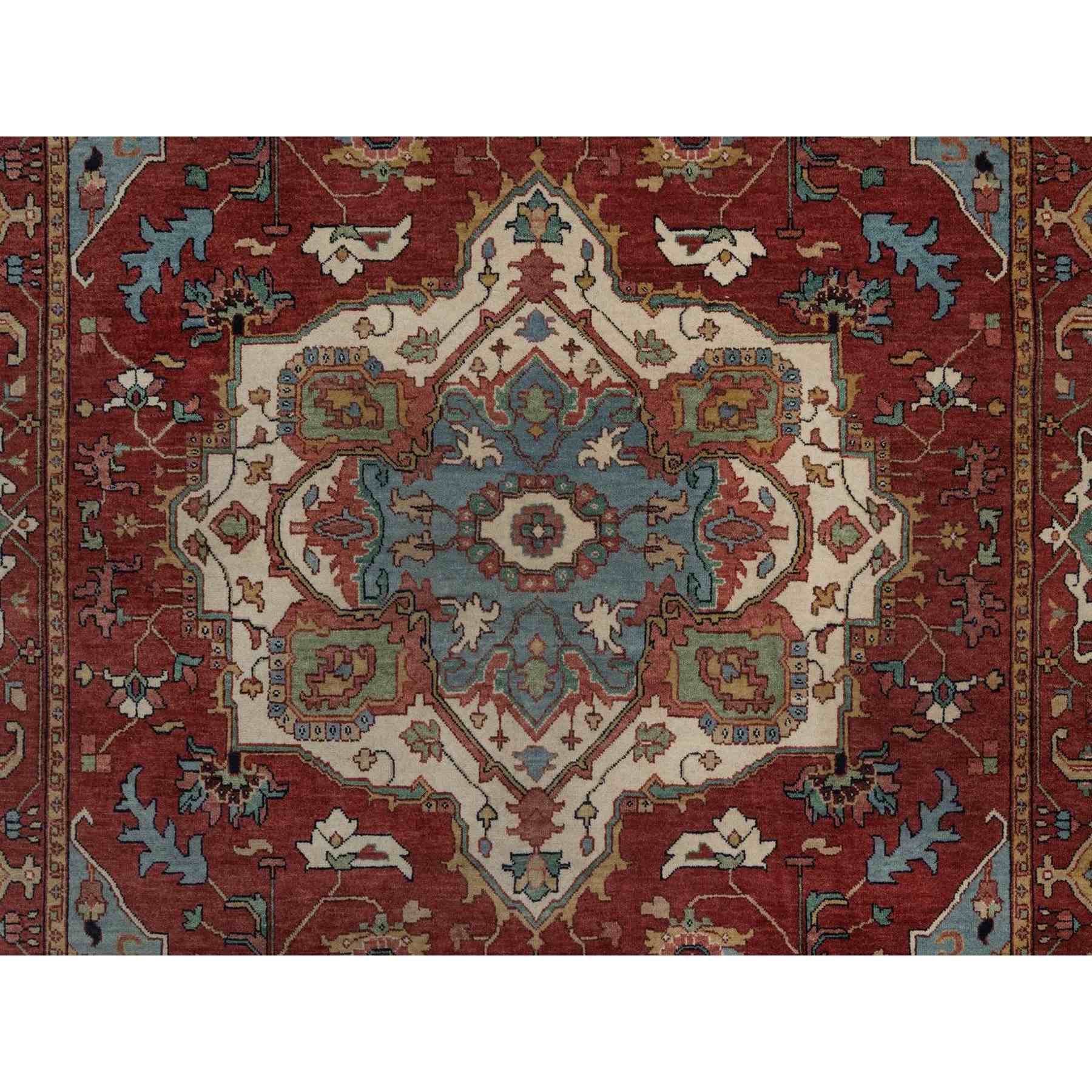 Heriz-Hand-Knotted-Rug-462240