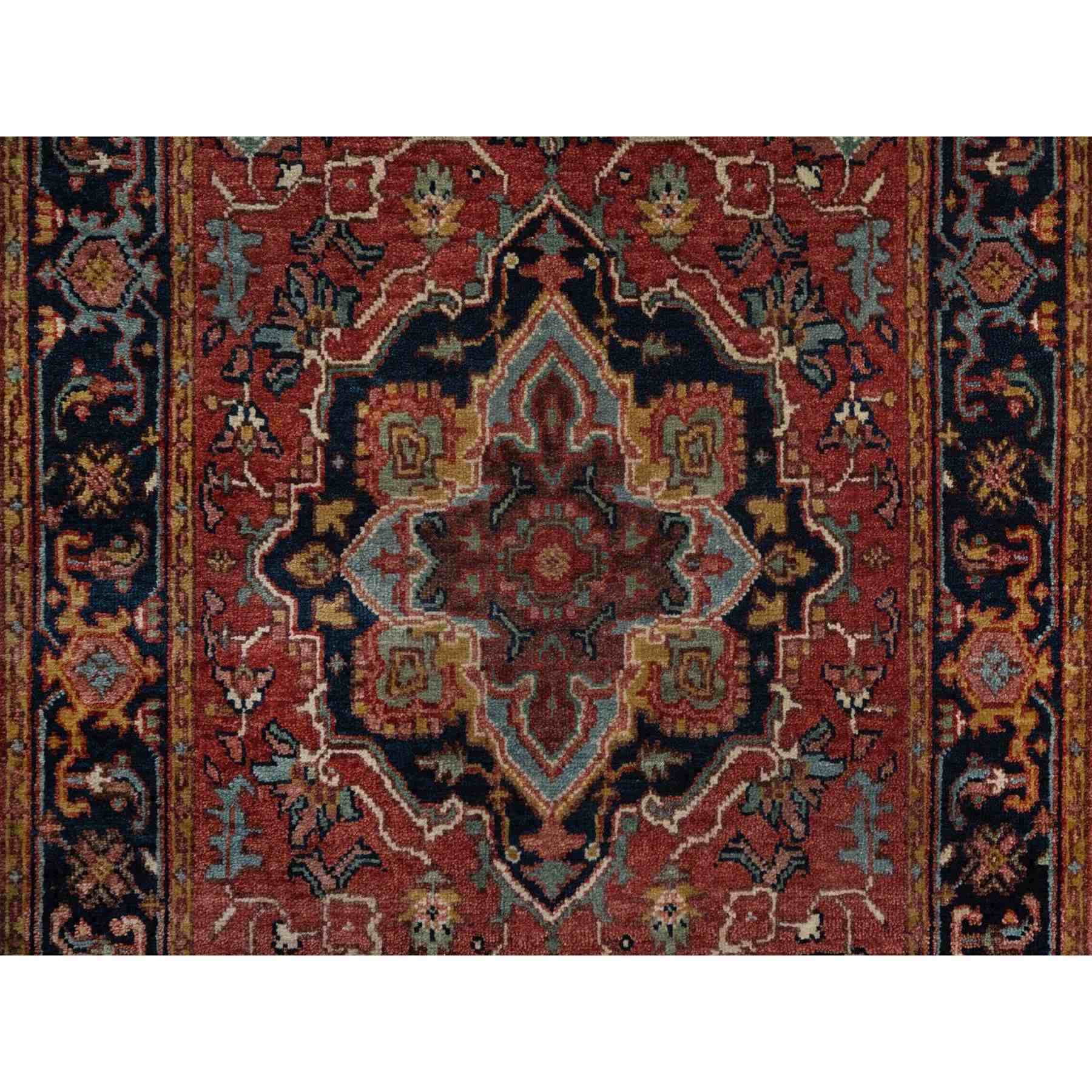 Heriz-Hand-Knotted-Rug-462255