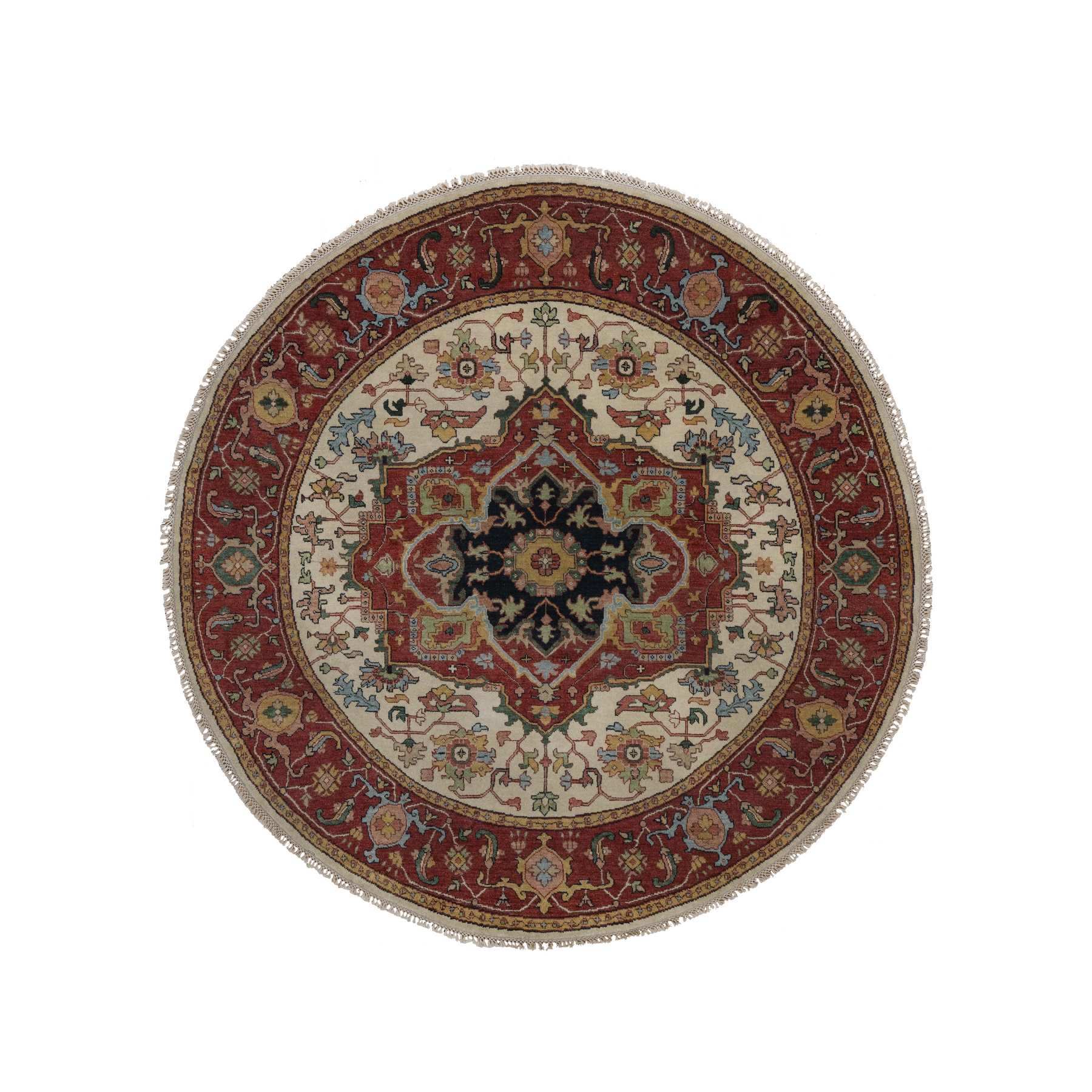 Heriz-Hand-Knotted-Rug-462270