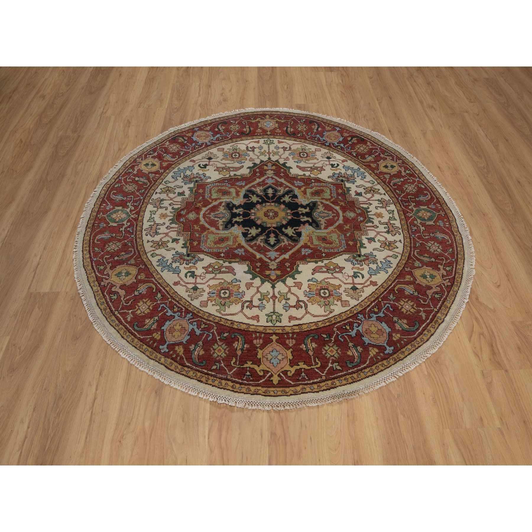 Heriz-Hand-Knotted-Rug-462270