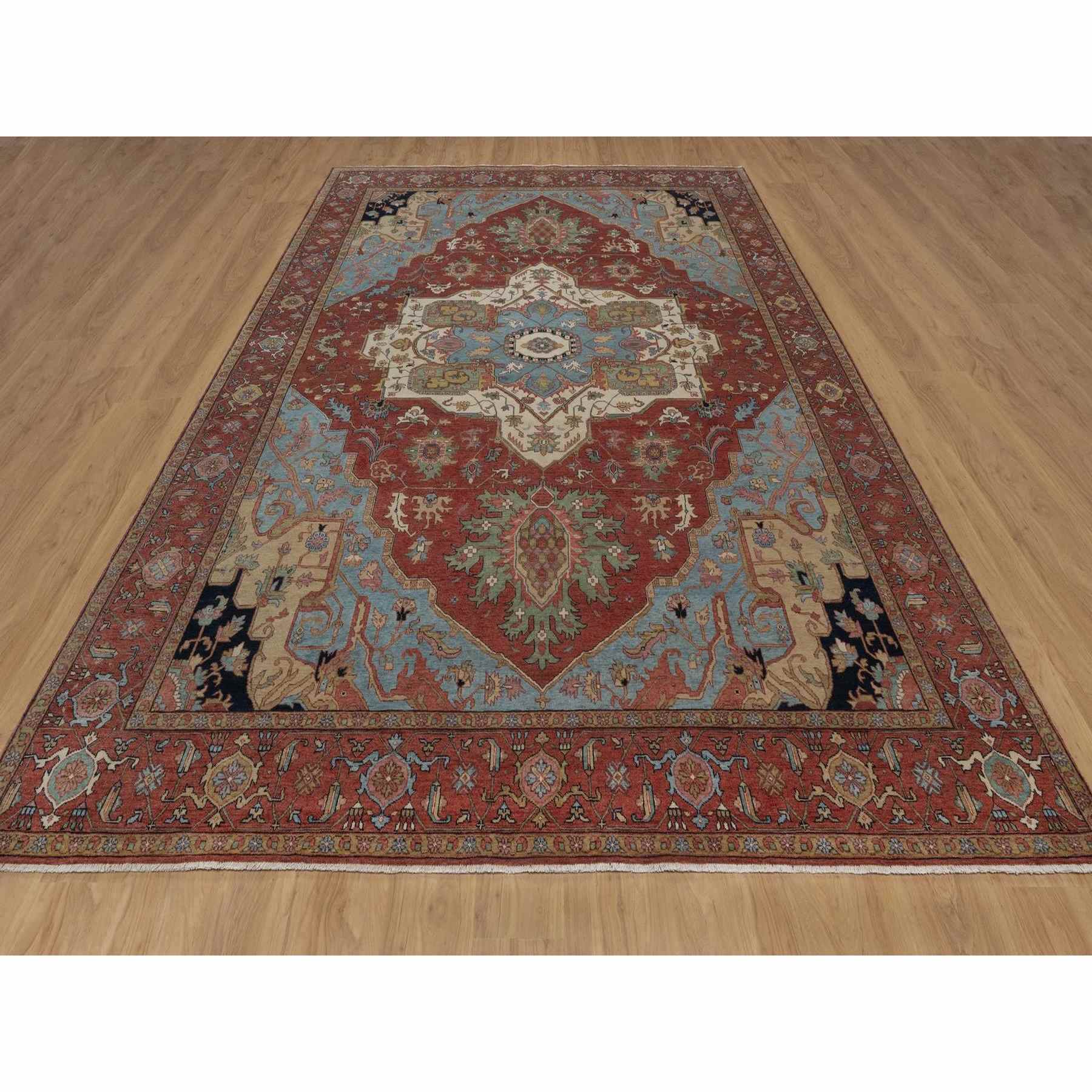 Heriz-Hand-Knotted-Rug-462280