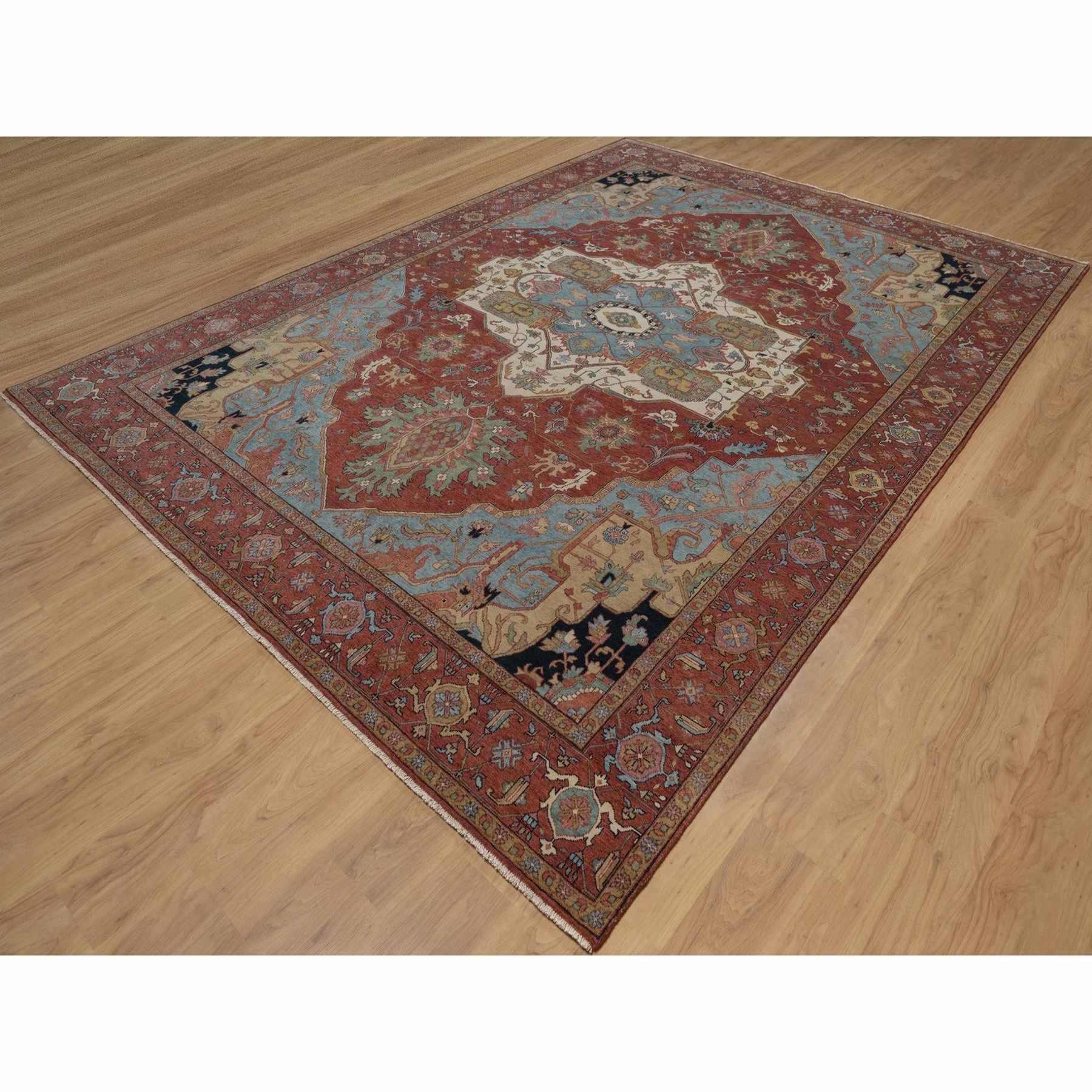 Heriz-Hand-Knotted-Rug-462280