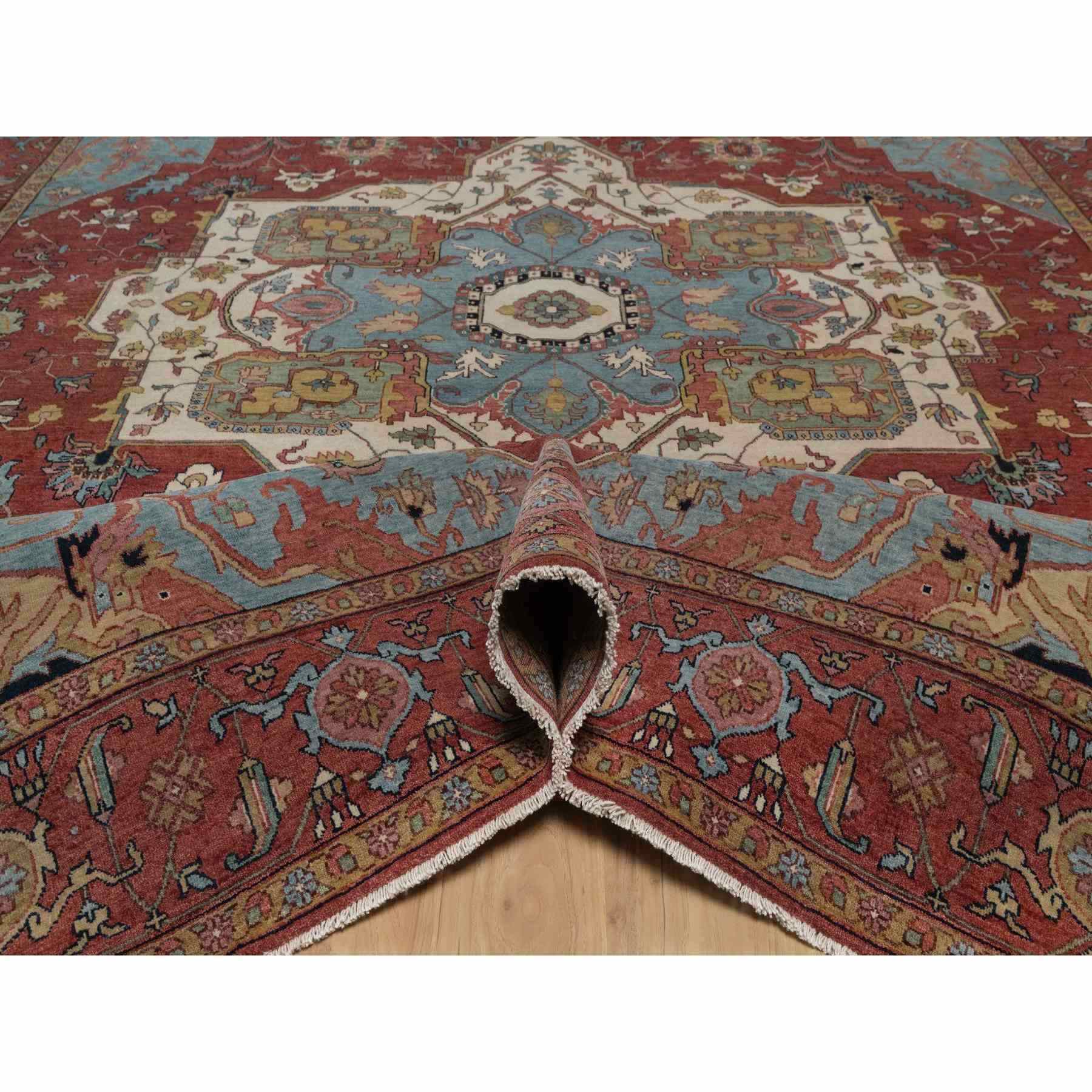 Heriz-Hand-Knotted-Rug-462280