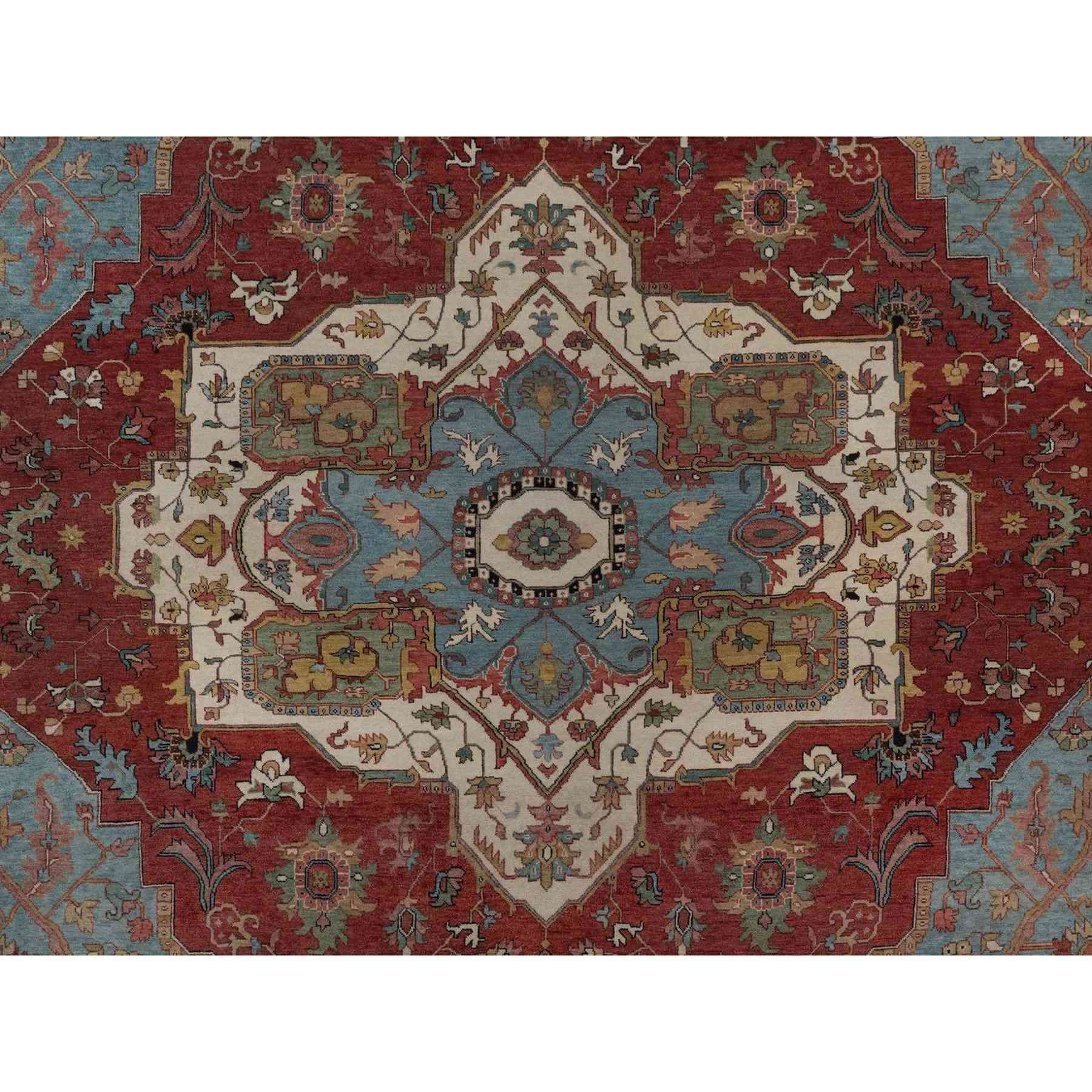 Heriz-Hand-Knotted-Rug-462280