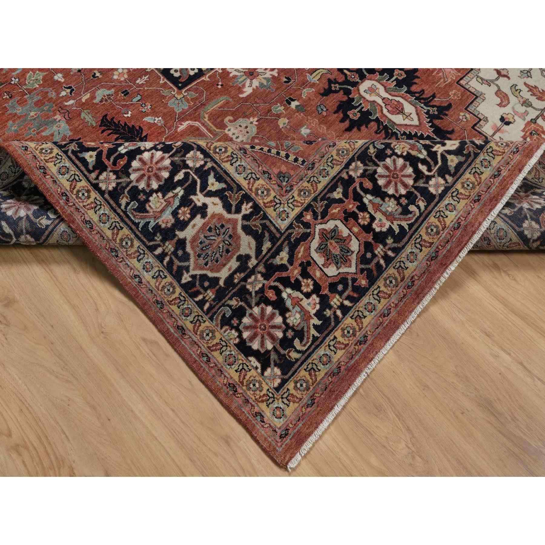 Heriz-Hand-Knotted-Rug-462290