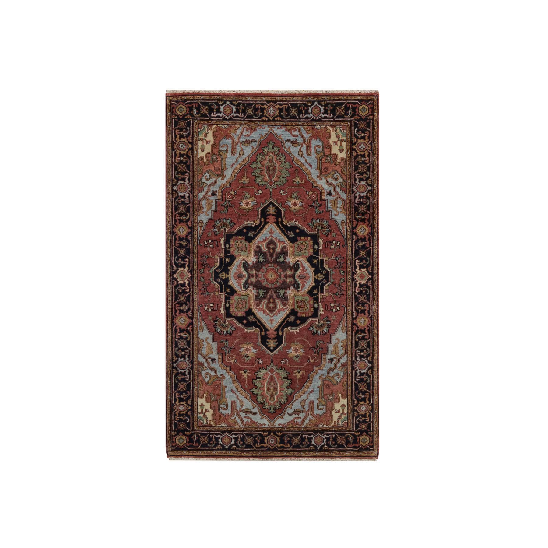Heriz-Hand-Knotted-Rug-462305